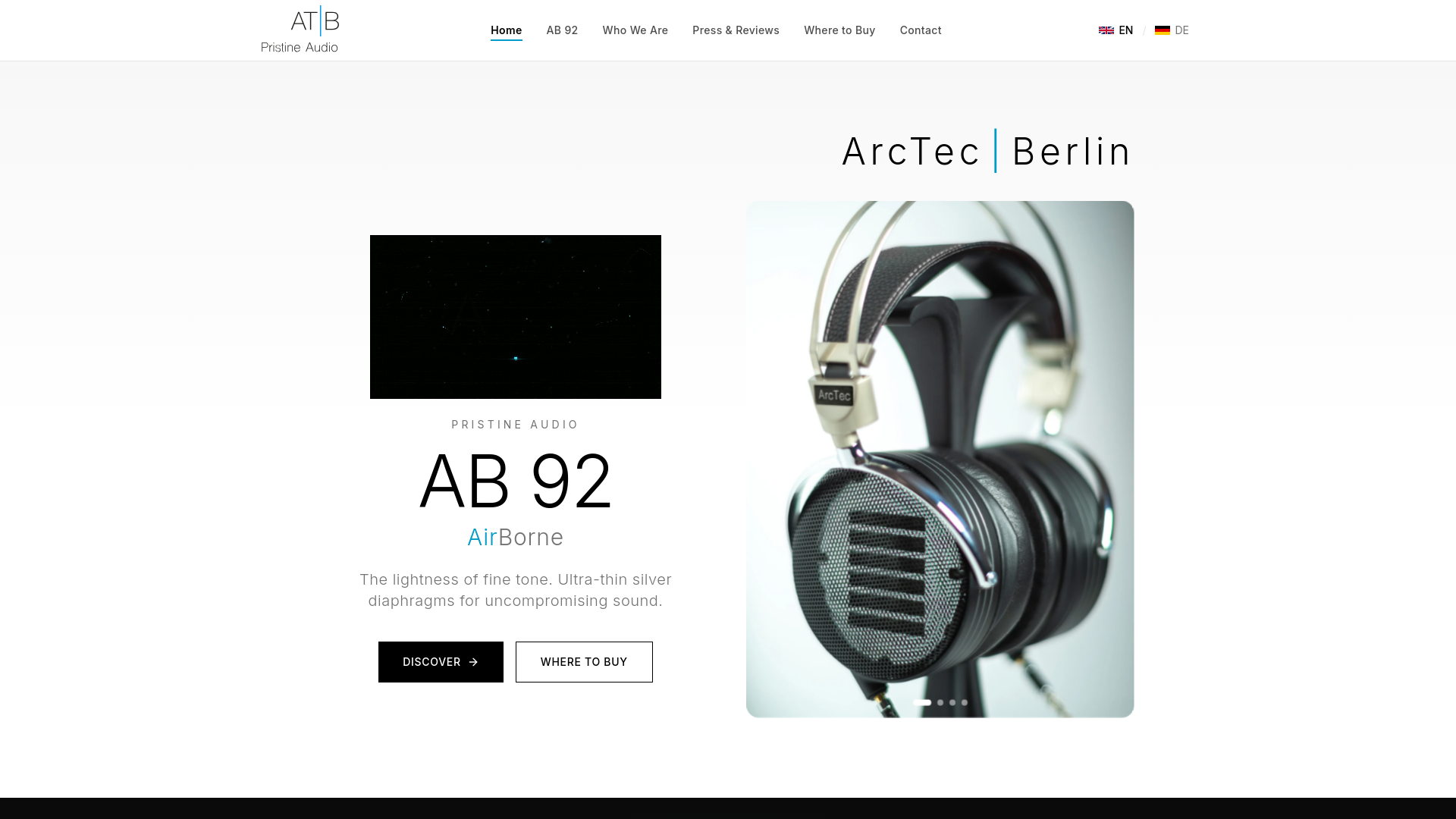 ArcTec Berlin | AB 92 AirBorne Planar Headphones