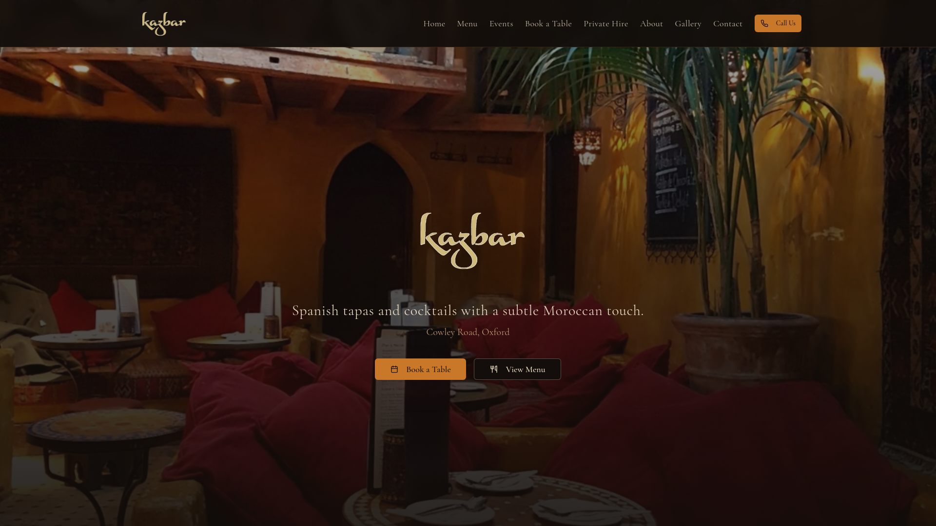 The Kazbar Tapas Restaurant & Bar