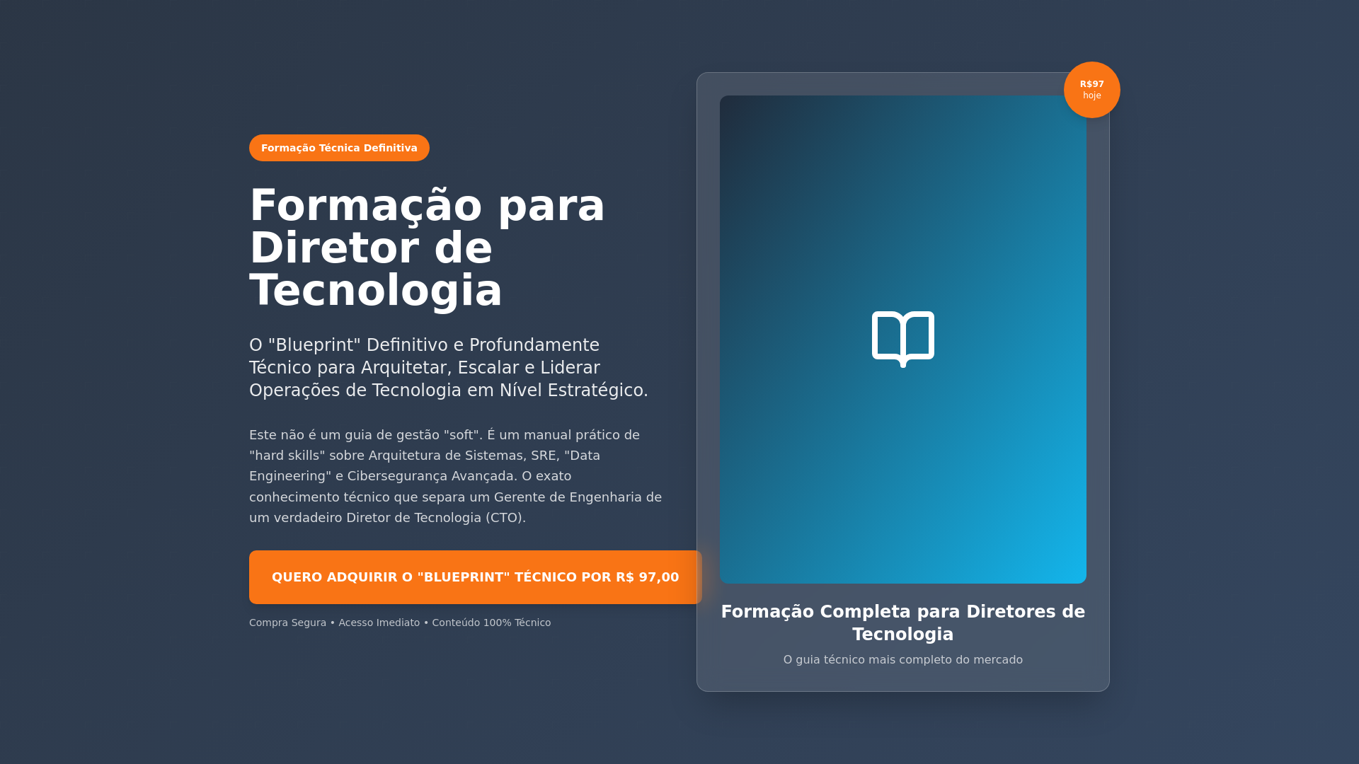 Formação Completa para Diretores de Tecnologia