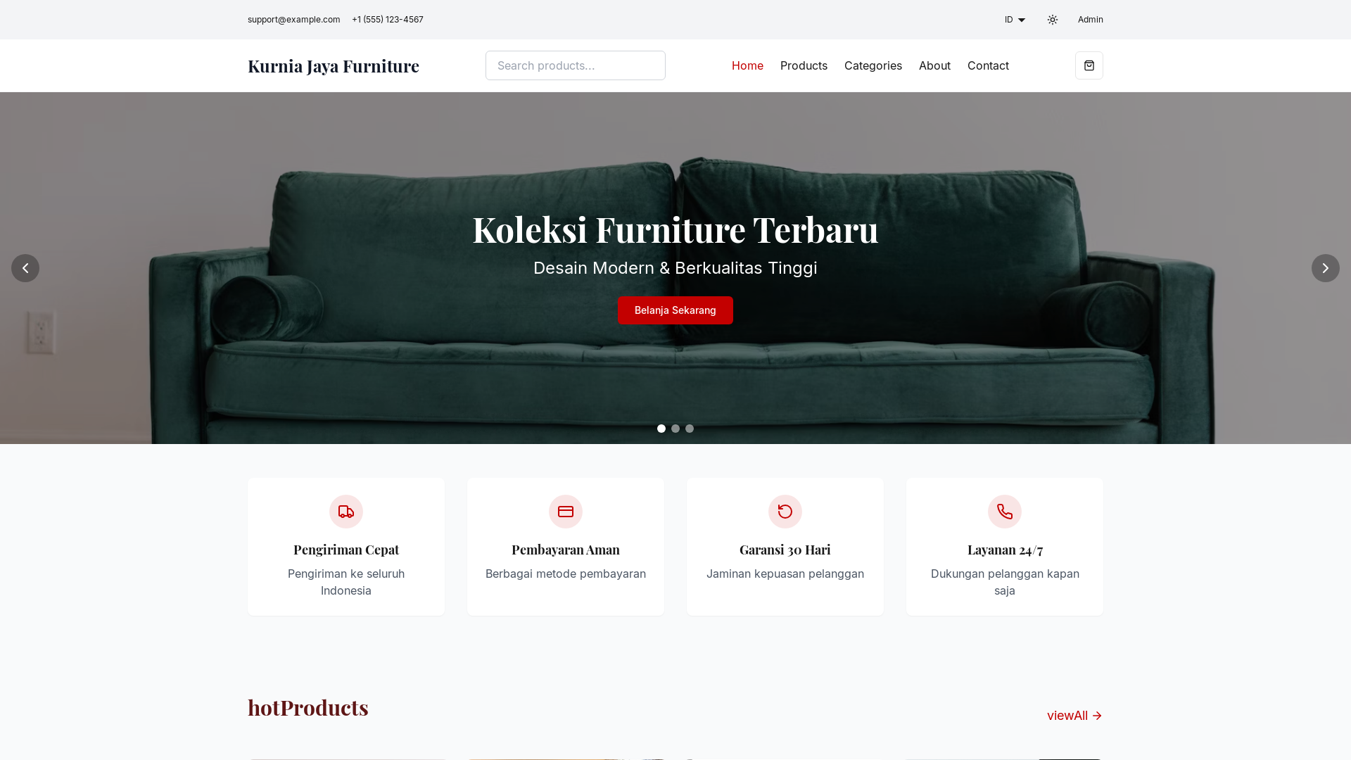 Modern Furniture & Home Decor Platform