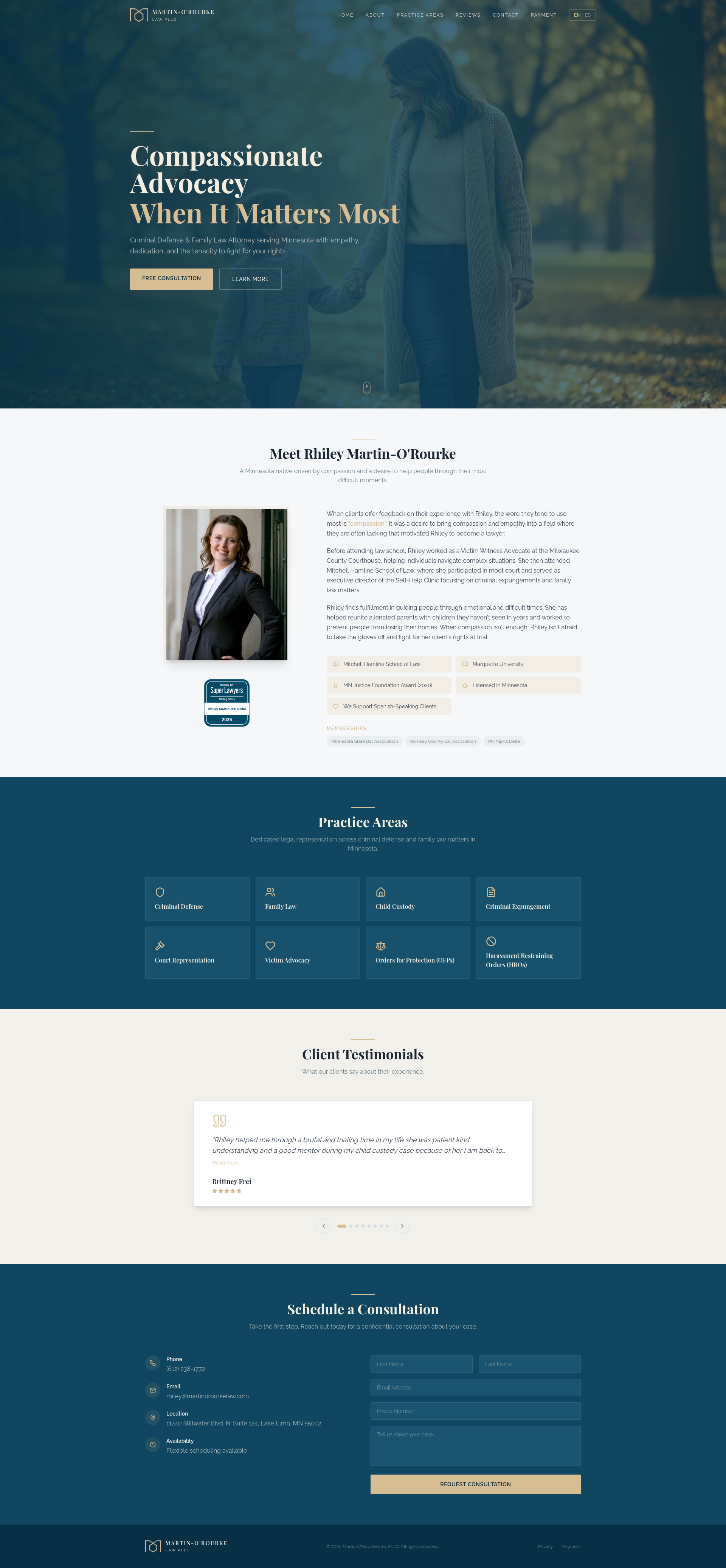 Martin Rourke Martin-O'Rourke Law PLLC