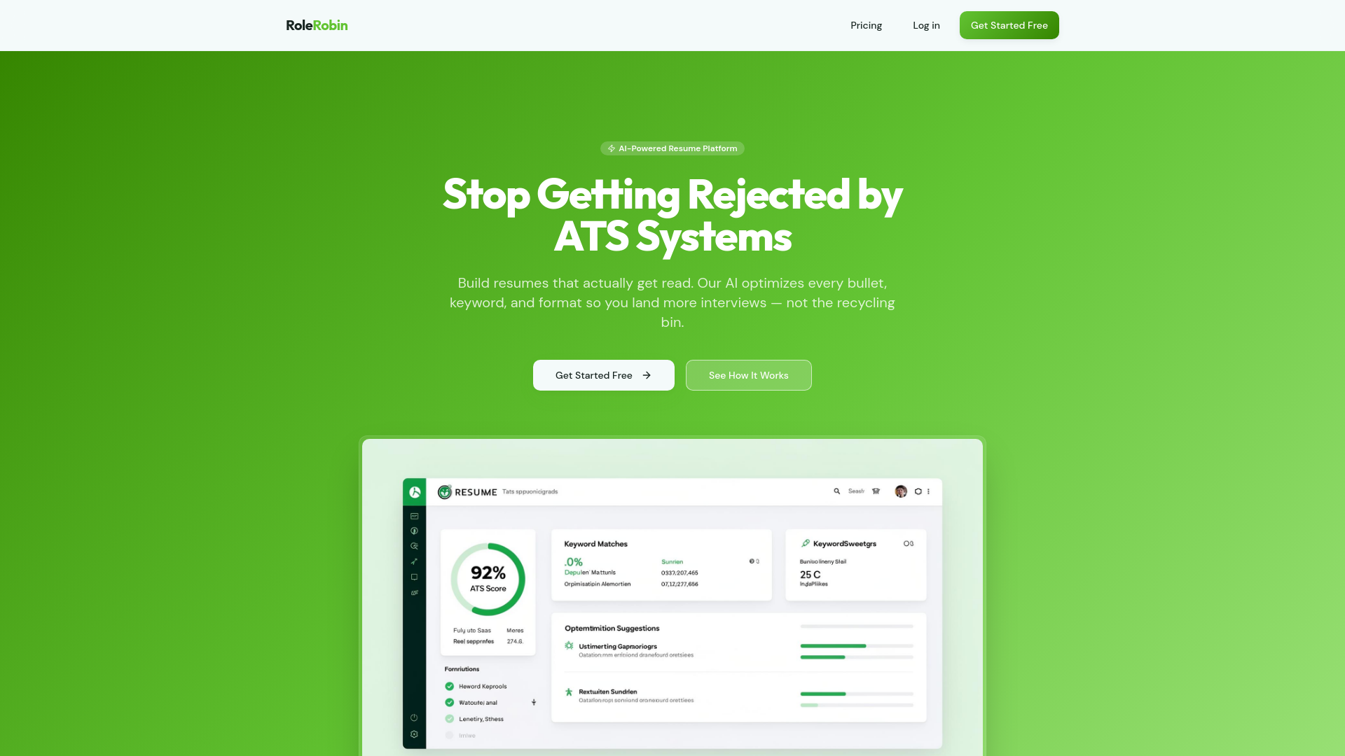 Role Robin — AI-Powered Resume & Job Search Platform