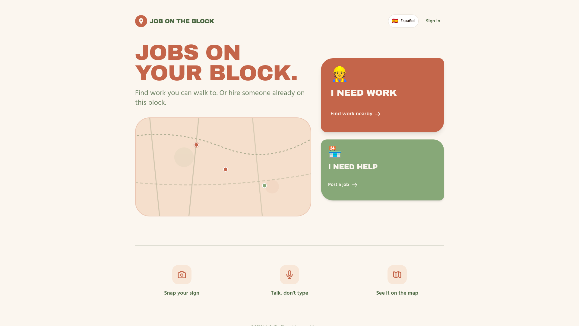 Job On The Block: Jobs around the corner