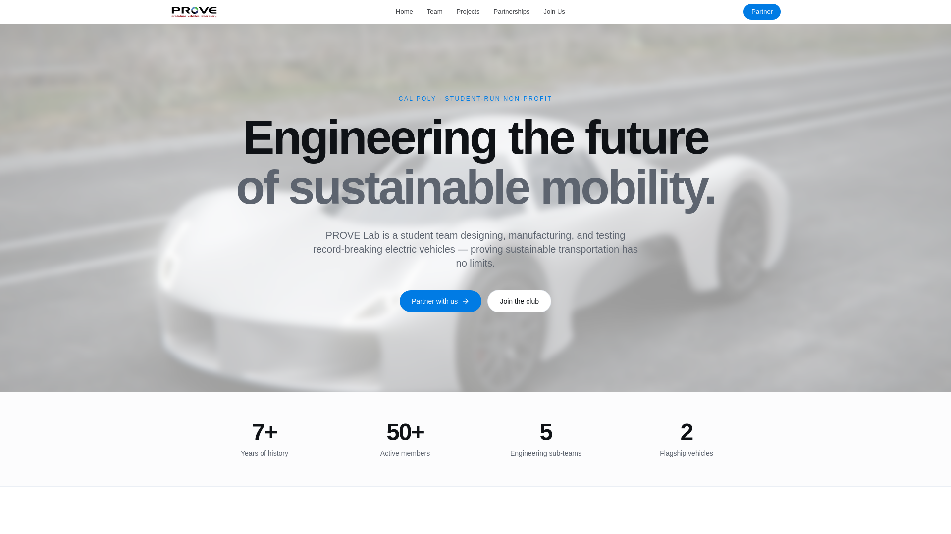 Prove Lab Our Mission — PROVE Lab