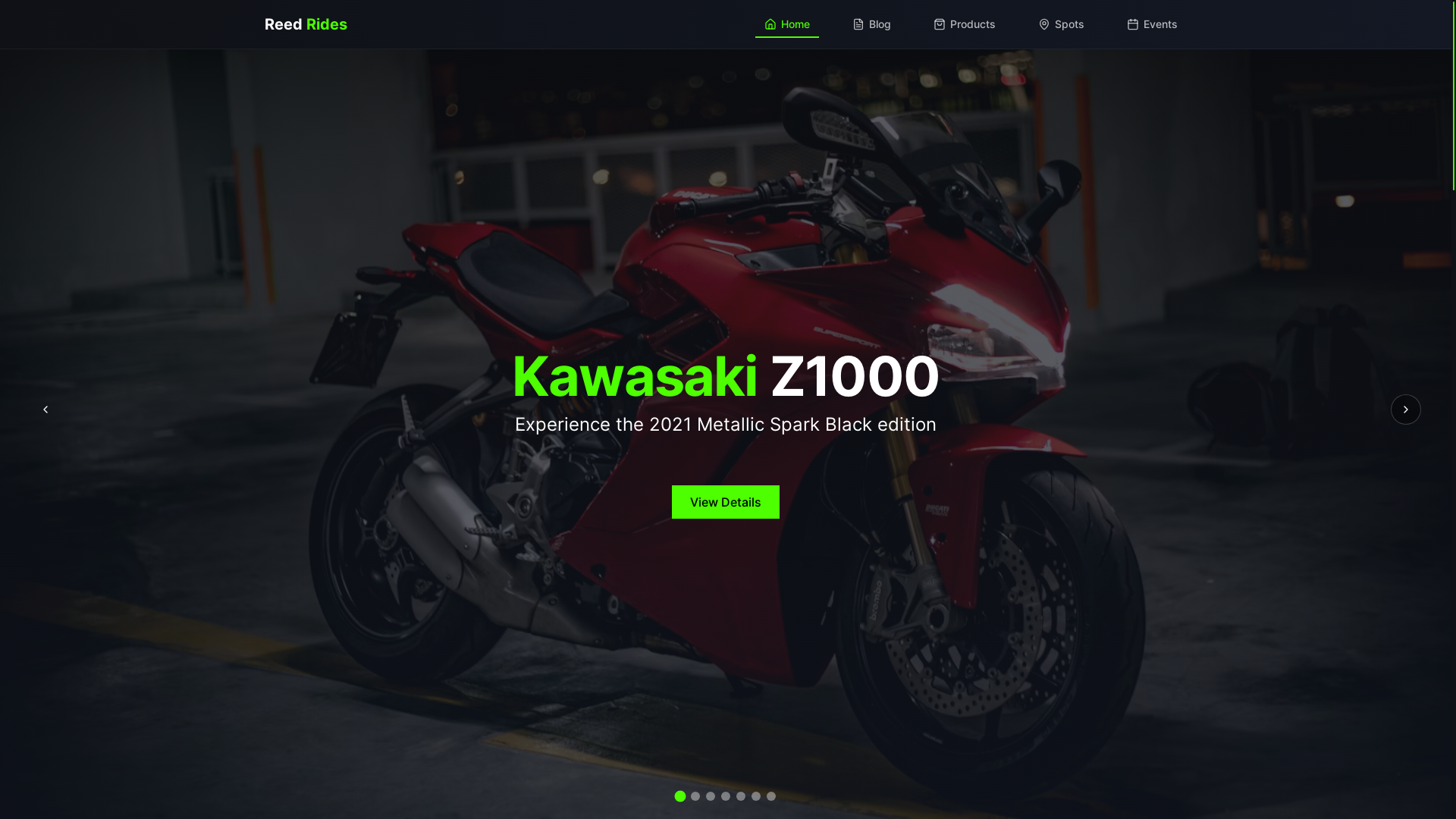 Modern Motorcycle Enthusiast Platform Platform