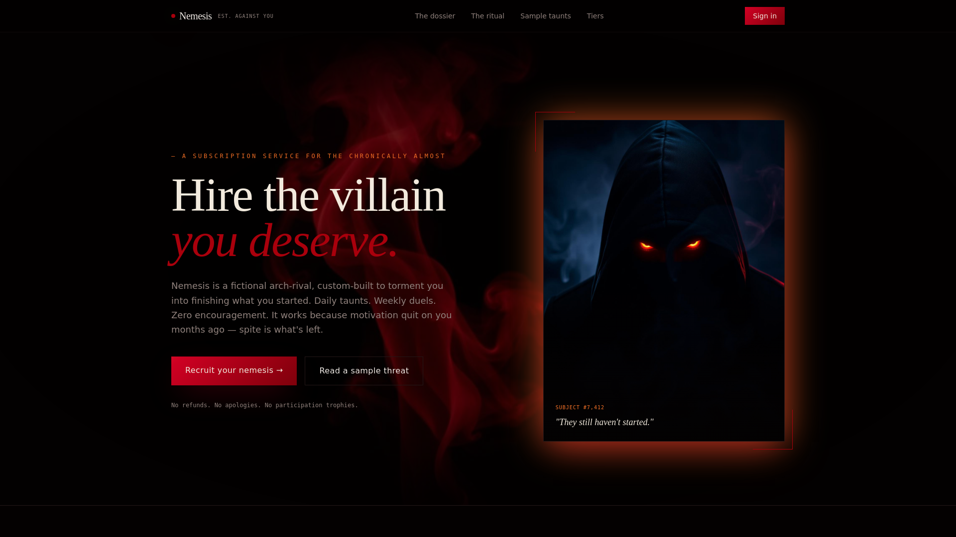 Nemesis screenshot