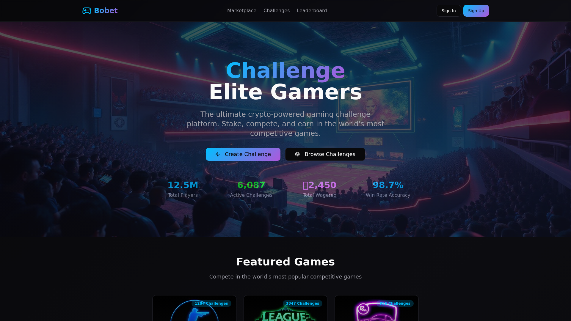 Bobet - Challenge Elite Gamers