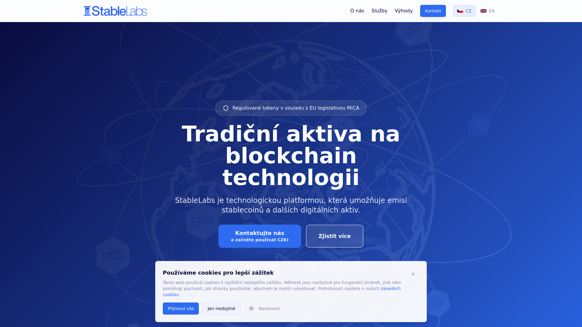 StableLabs - Technologická platforma pro emisi stablecoinů