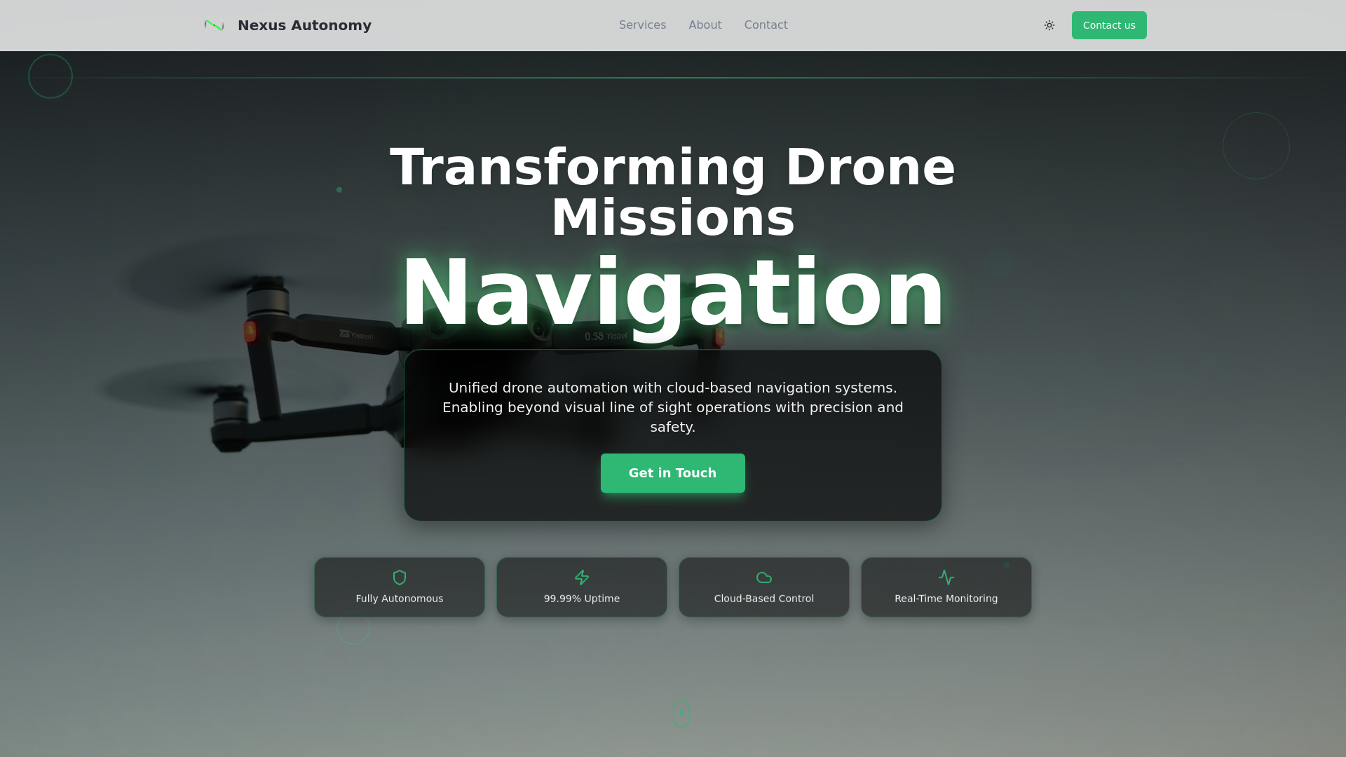 Nexus Autonomy - Transforming Drone Navigation | Autonomous Flight Systems