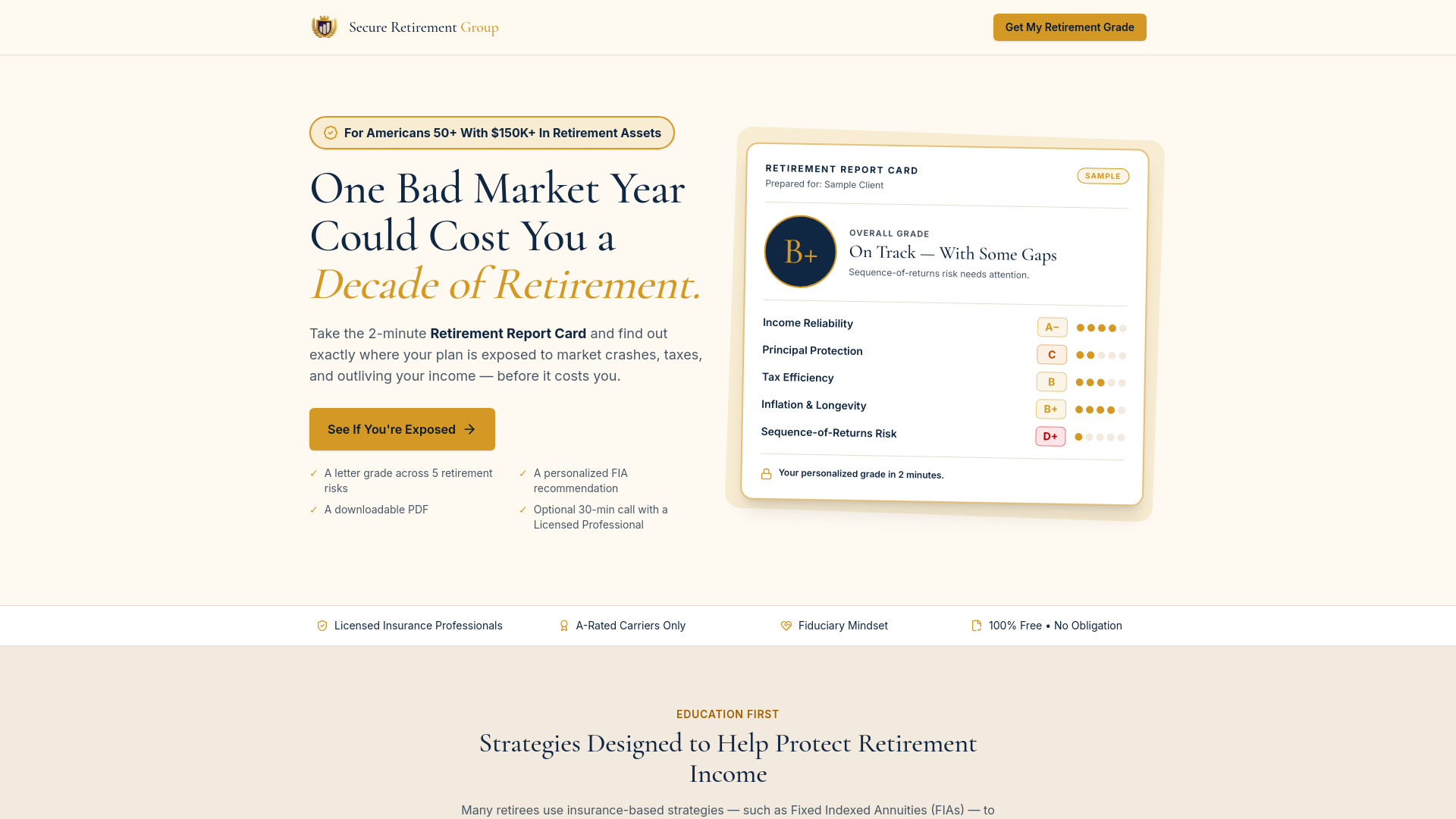 Rod Retirement Retire With Confidence | Secure Retirement Group