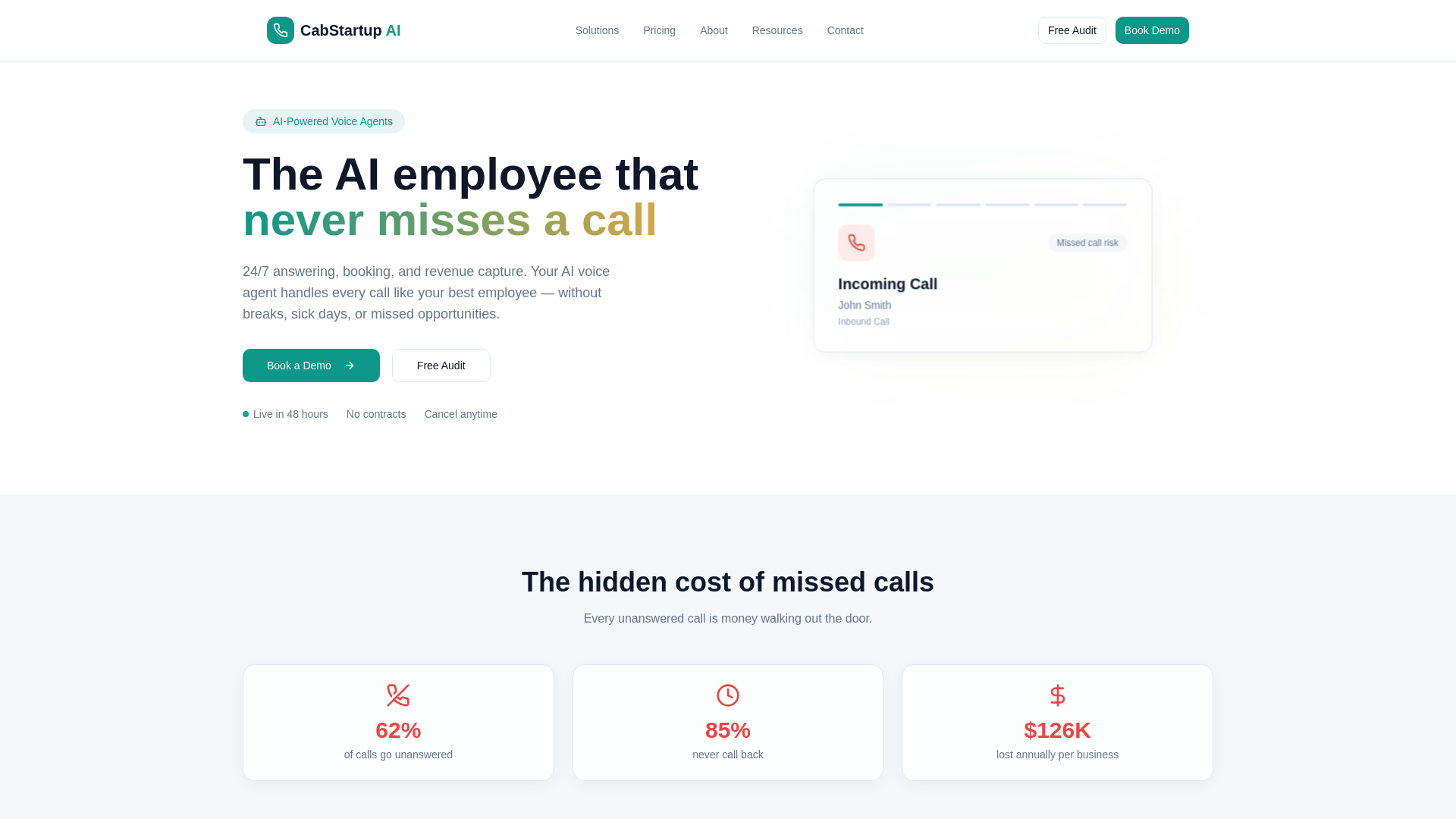 Voice AI built for your business