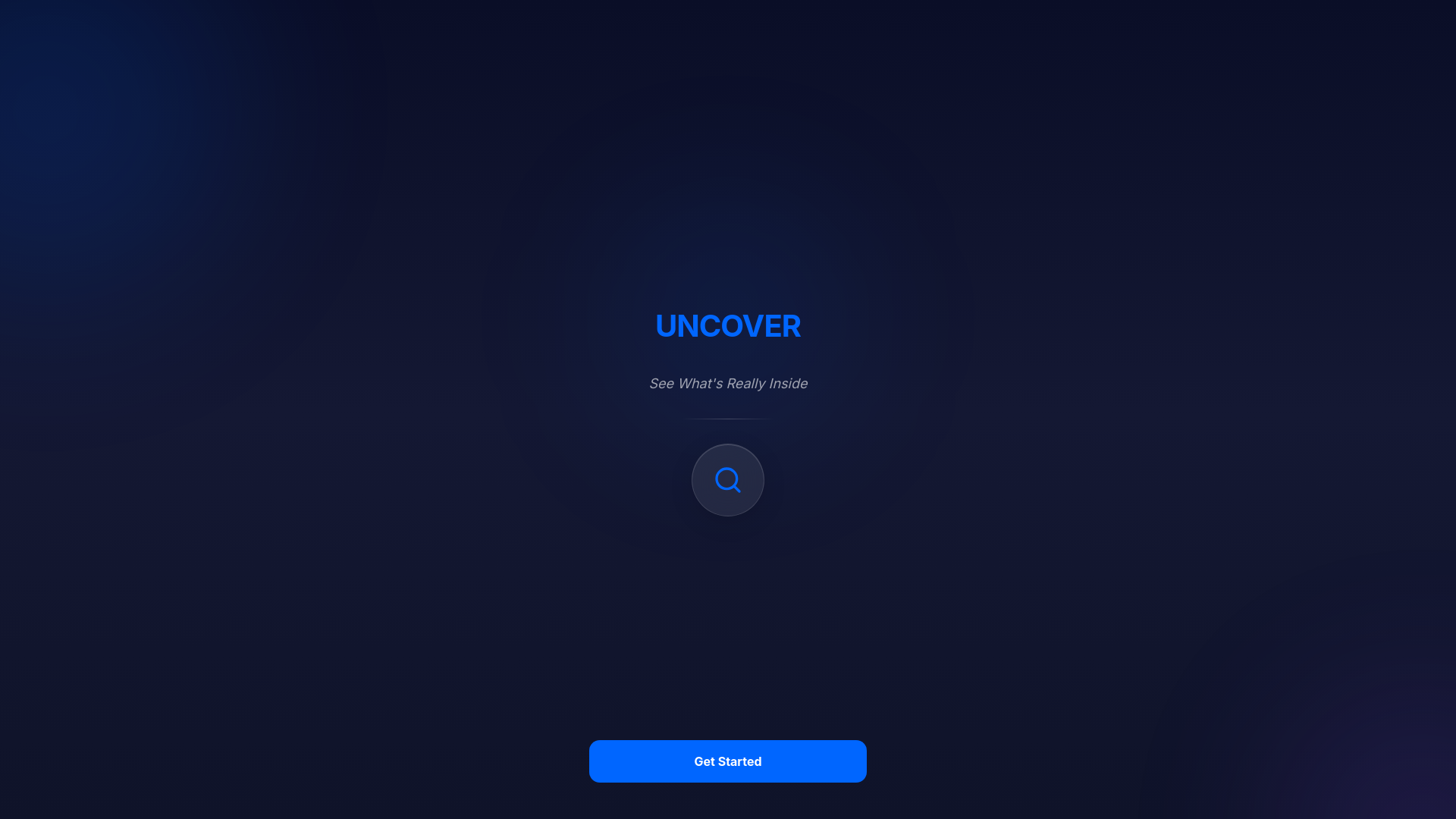 Uncover — See What's Really Inside