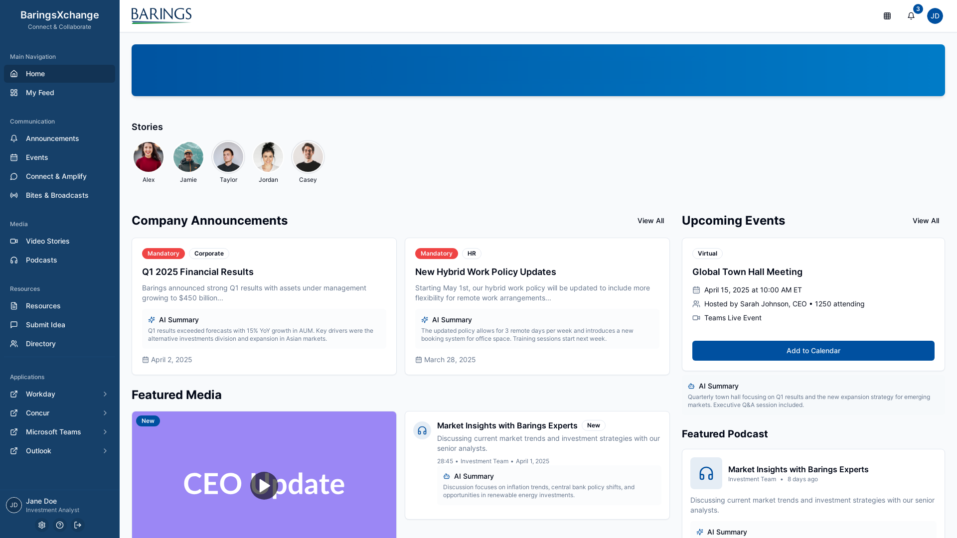 Professional Unified Search Platform