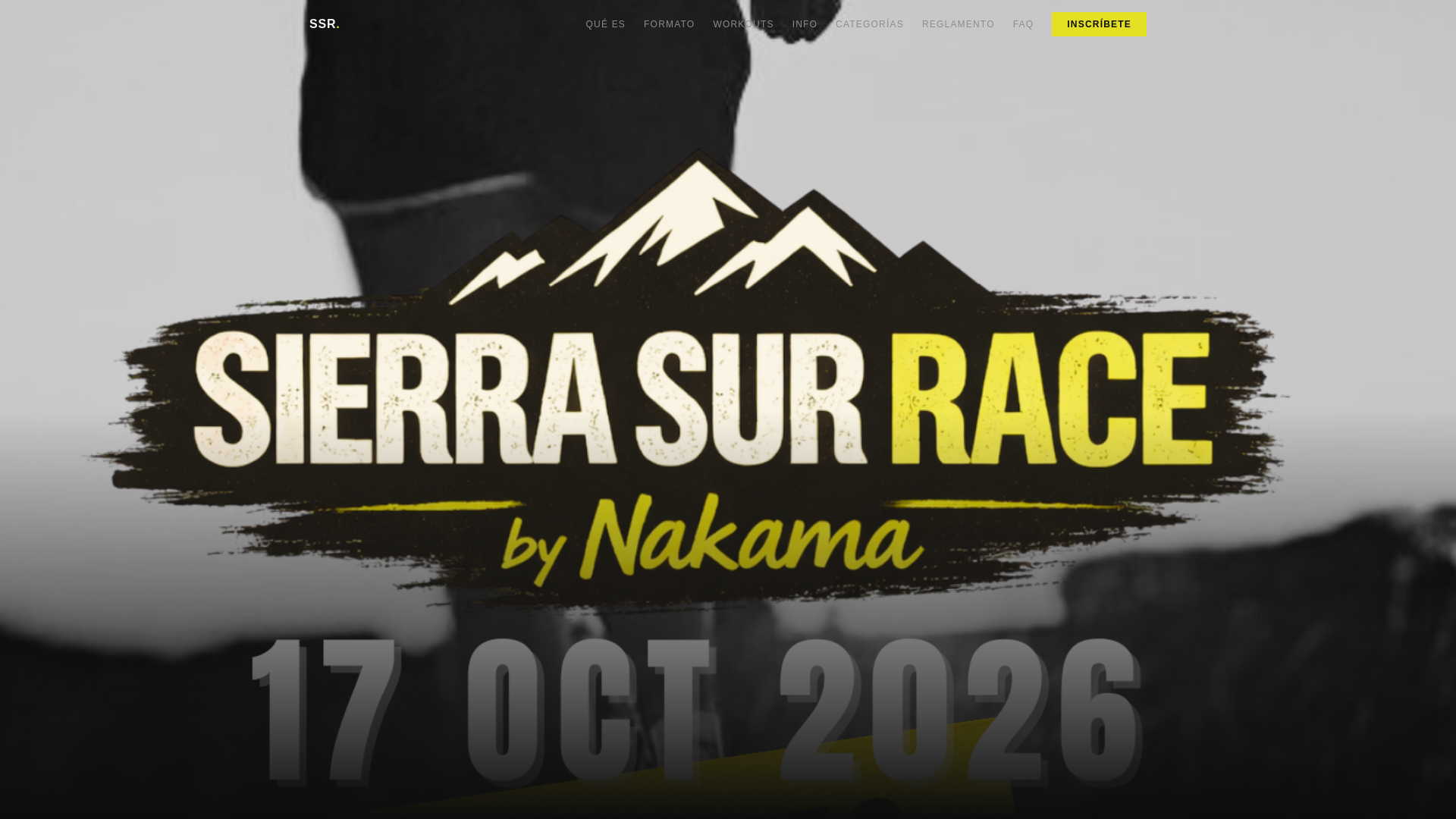 Sierra Sur Race 2026