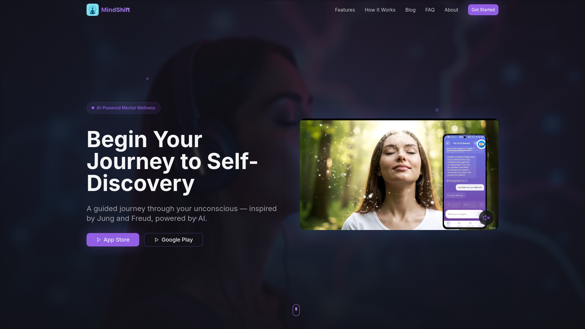 Mindshift Ed MindShift - Affordable AI Therapy for Mental Wellness