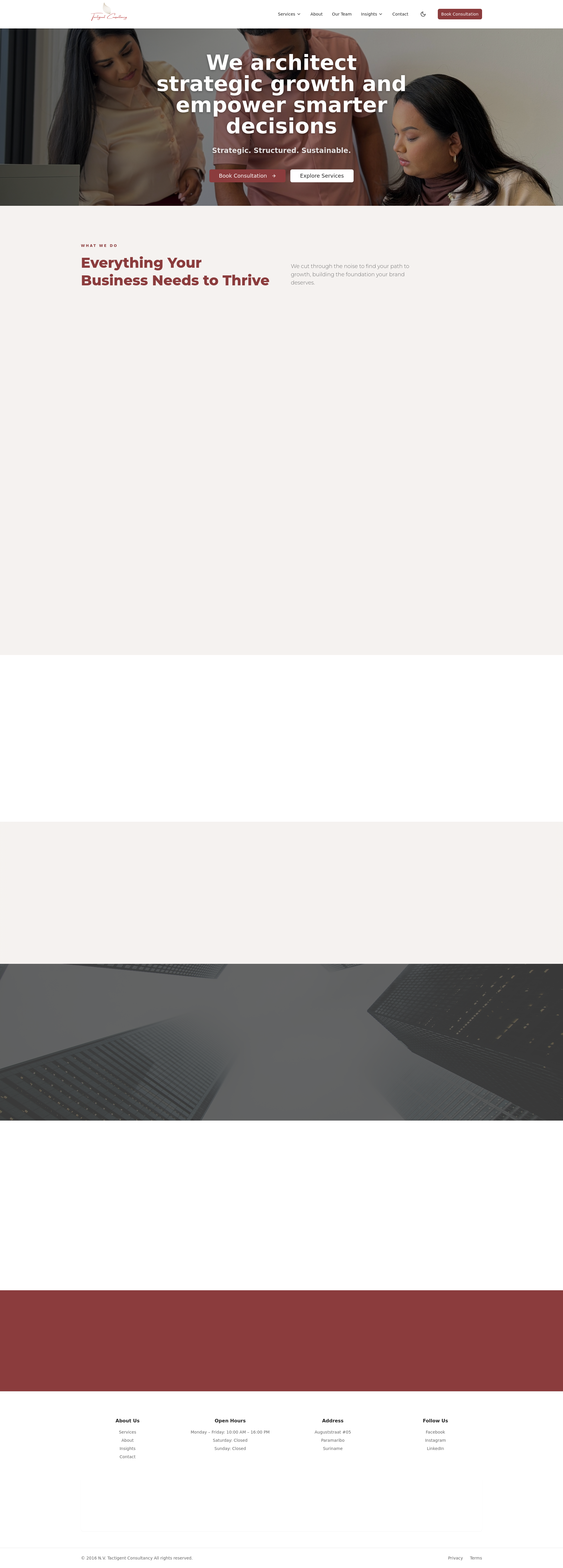N.V. Tactigent Consultancy | Business & Finance Advisory