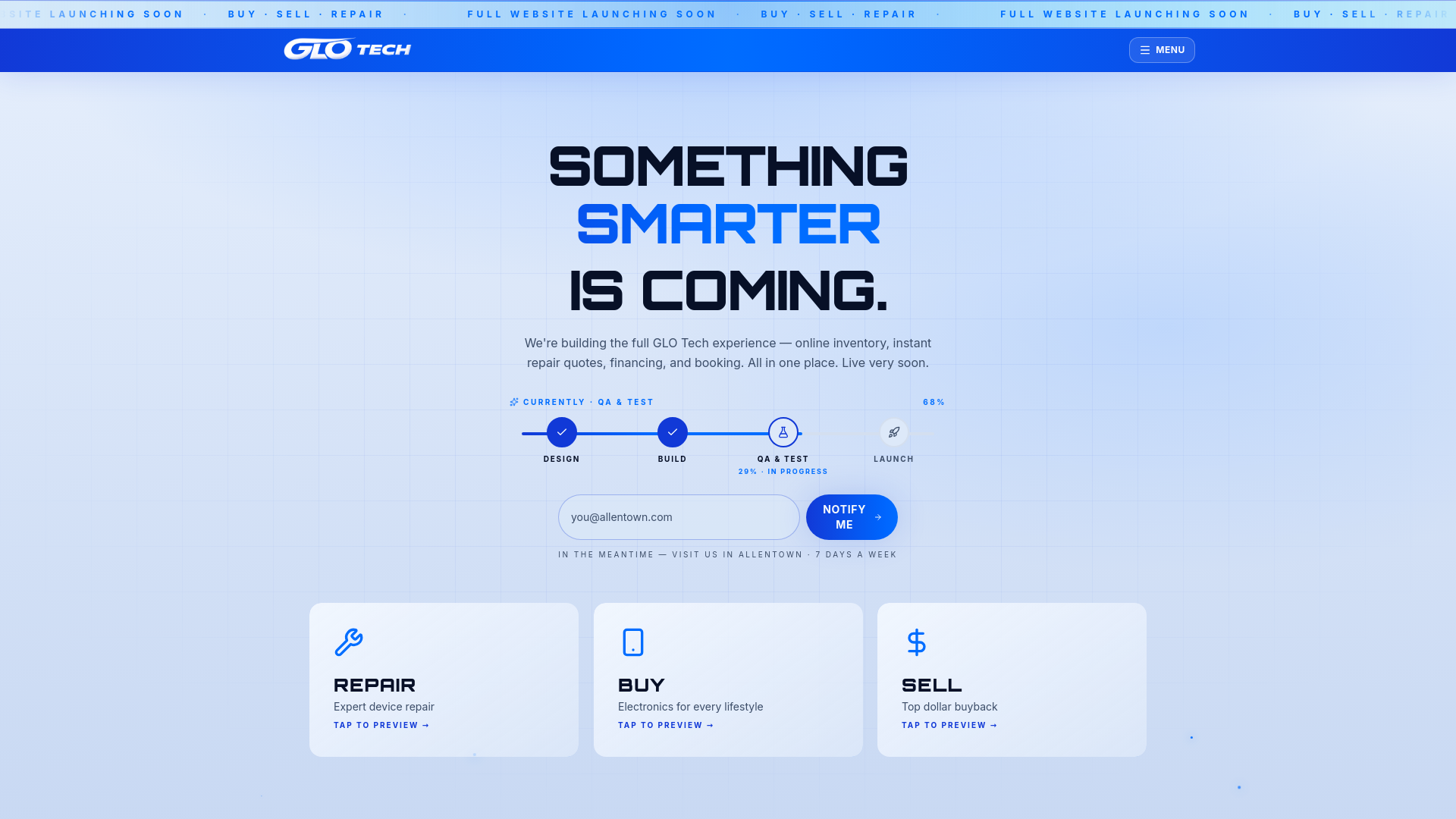 GLO Tech — The Future of Tech is Arriving