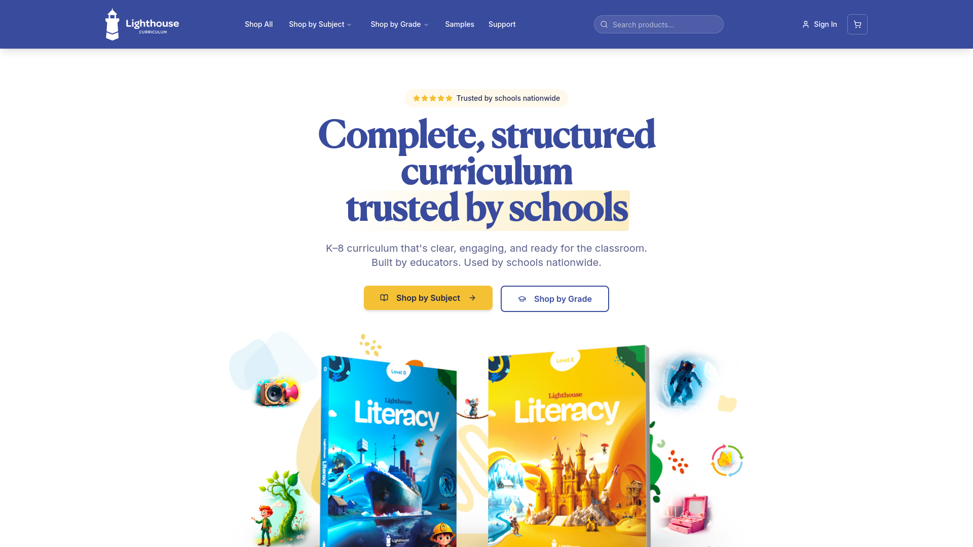 Lighthouse Curriculum — Elementary Curriculums for Schools