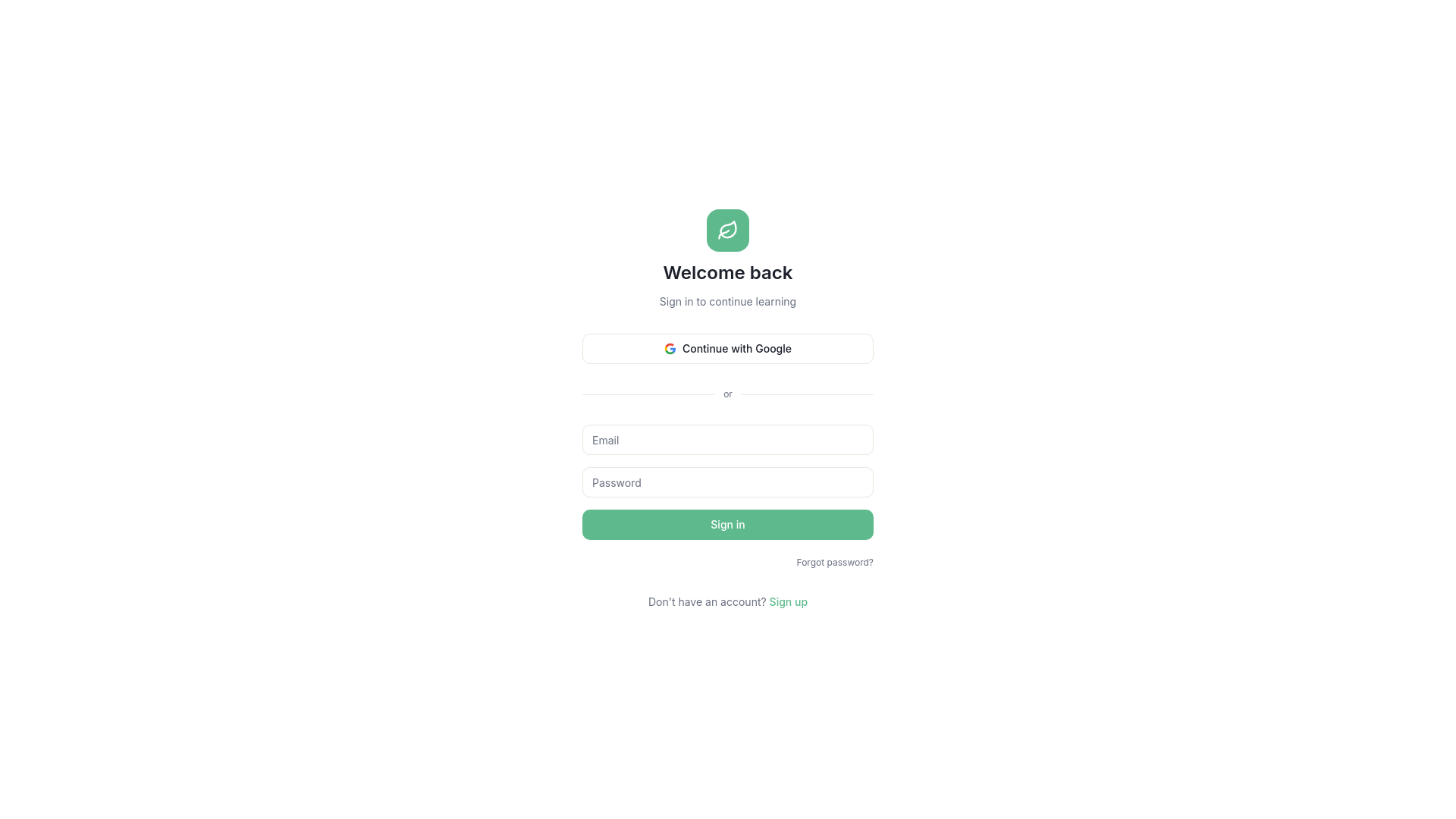 Companion — Learn & Remember