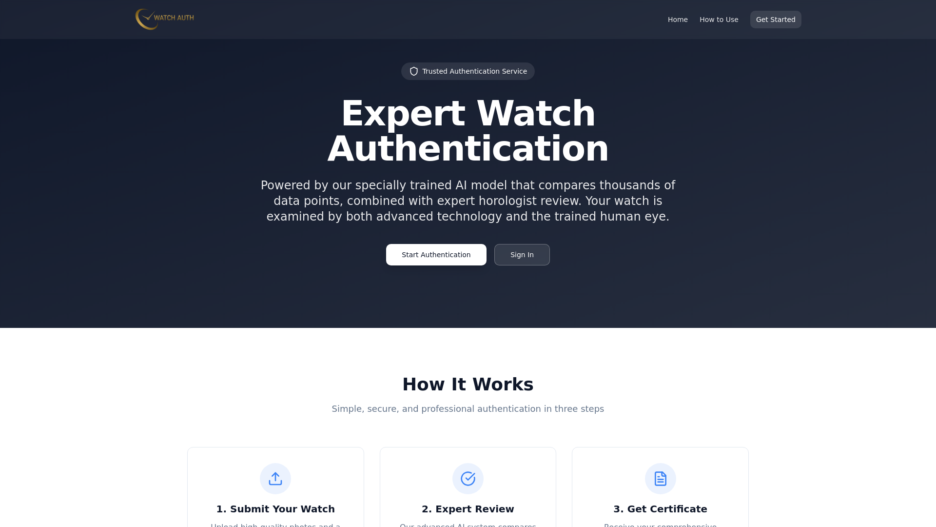 Watch Authenticator WatchAuth - Expert Watch Authentication Service