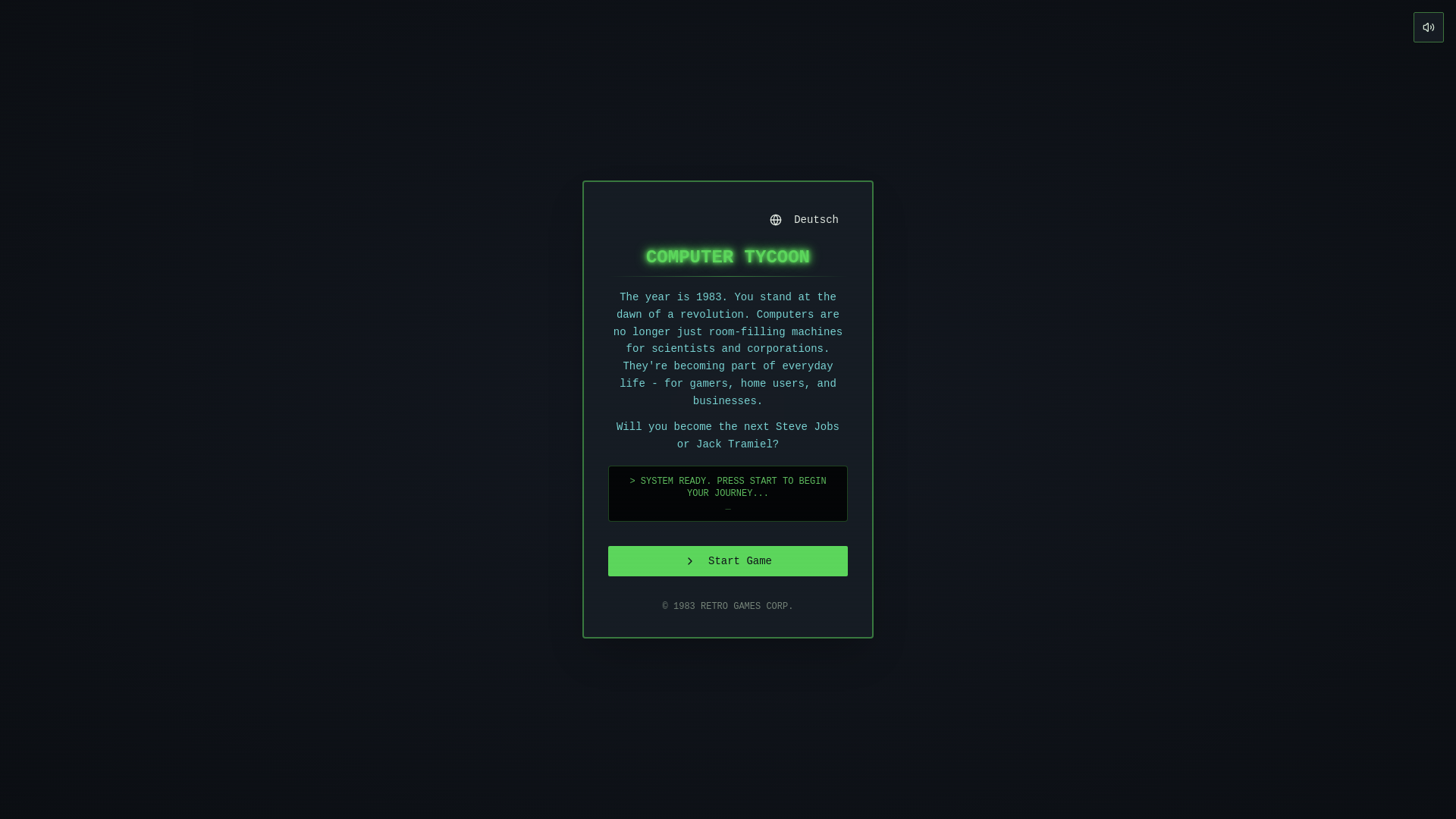 Homecomputer Tycoon (Alpha)