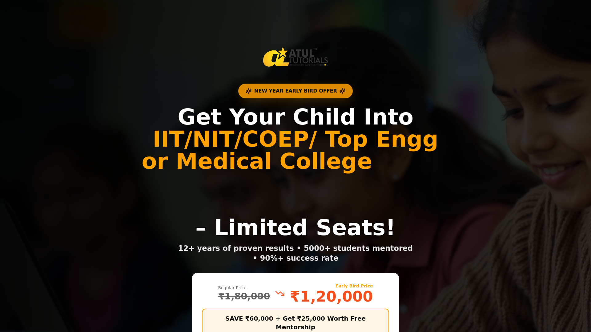 Black Friday Offer - Atul Tutorials | JEE & NEET Preparation