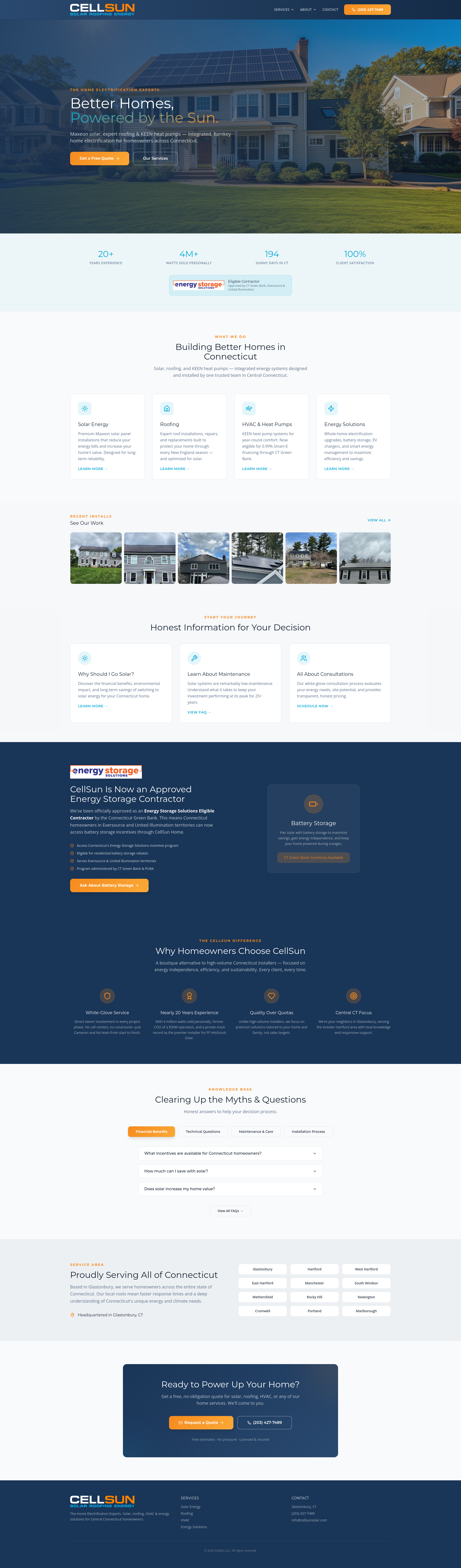 Cellsun CellSun | Solar, Roofing & HVAC in Connecticut