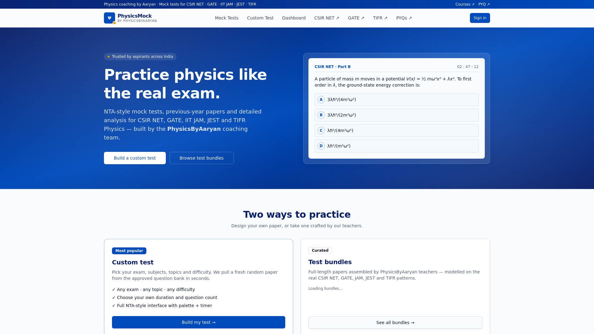 Topic 3 Physics CSIR NET Particle Physics Previous Year Questions (PYQ) with Solutions ...