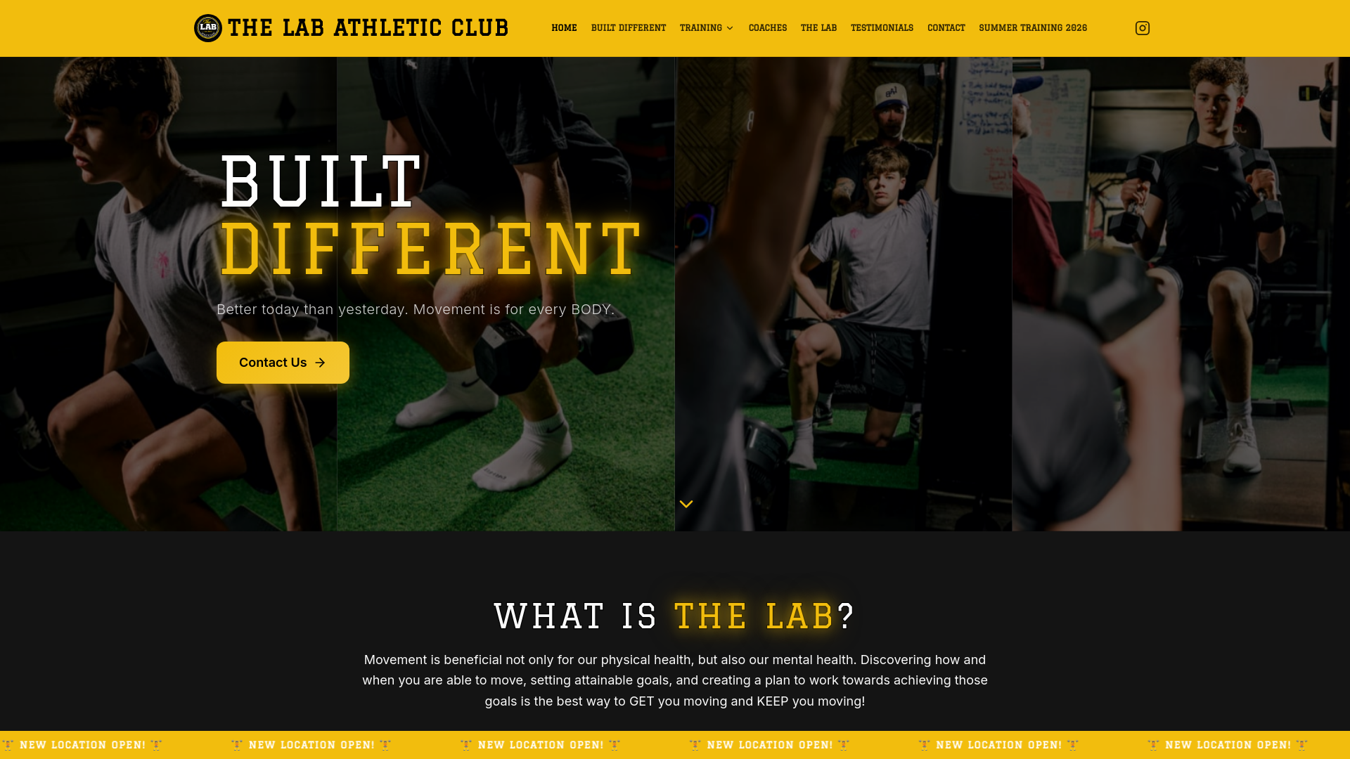 The Lab Athletic Club | Athletic Training & Mental Performance Coaching