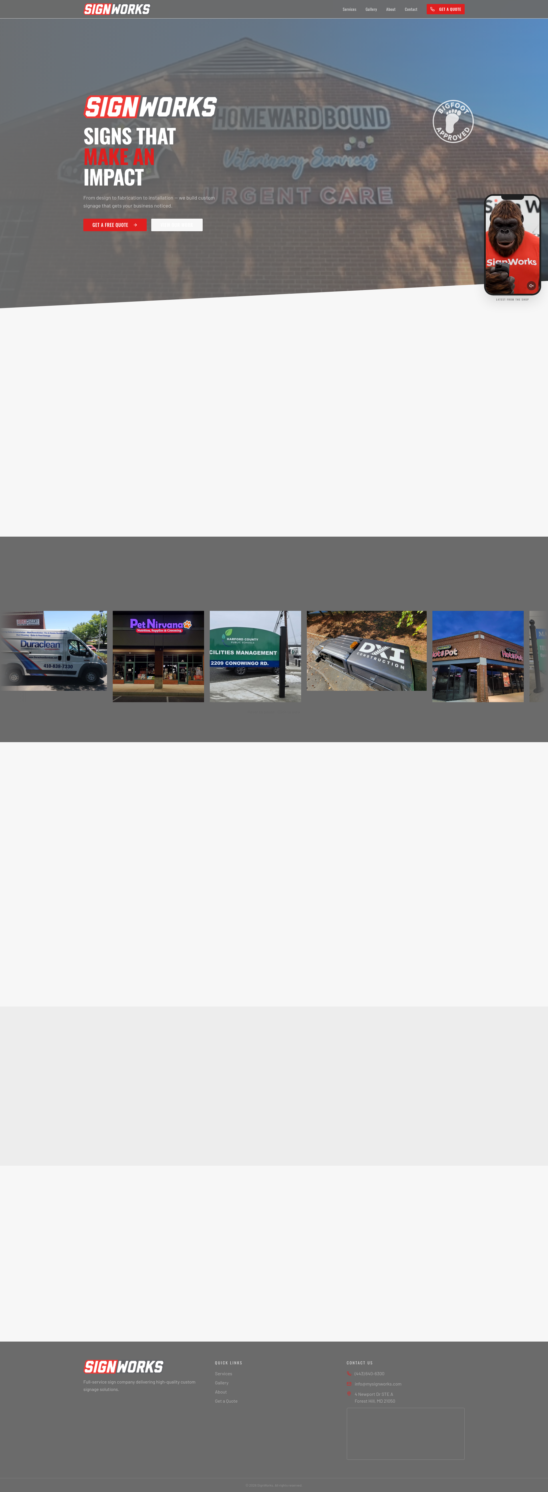 SignWorks | Custom Signs, Banners & Vehicle Wraps
