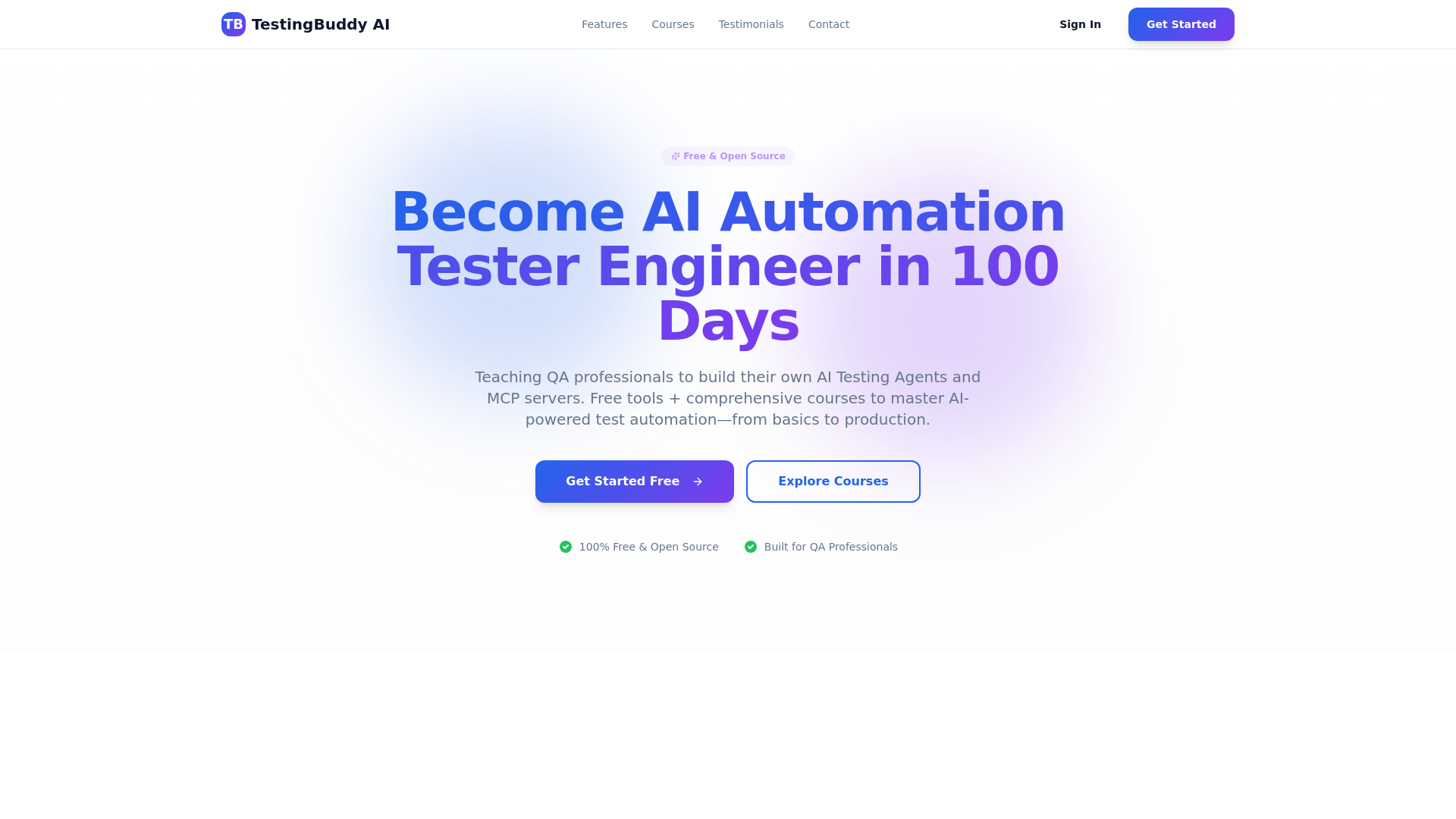 TestingBuddy AI - AI-Driven Testing Platform