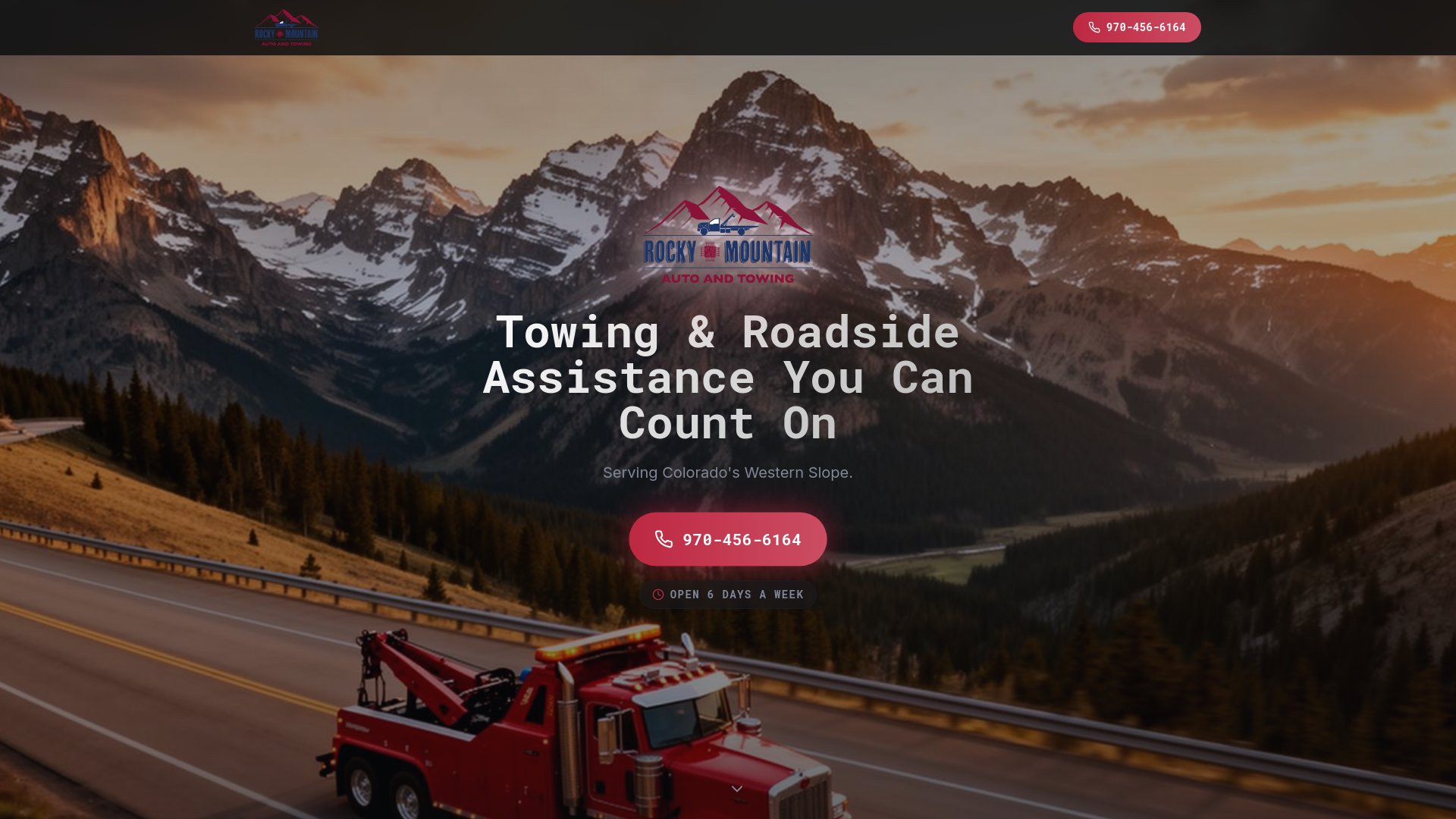 Rocky Mountain Auto and Towing logo