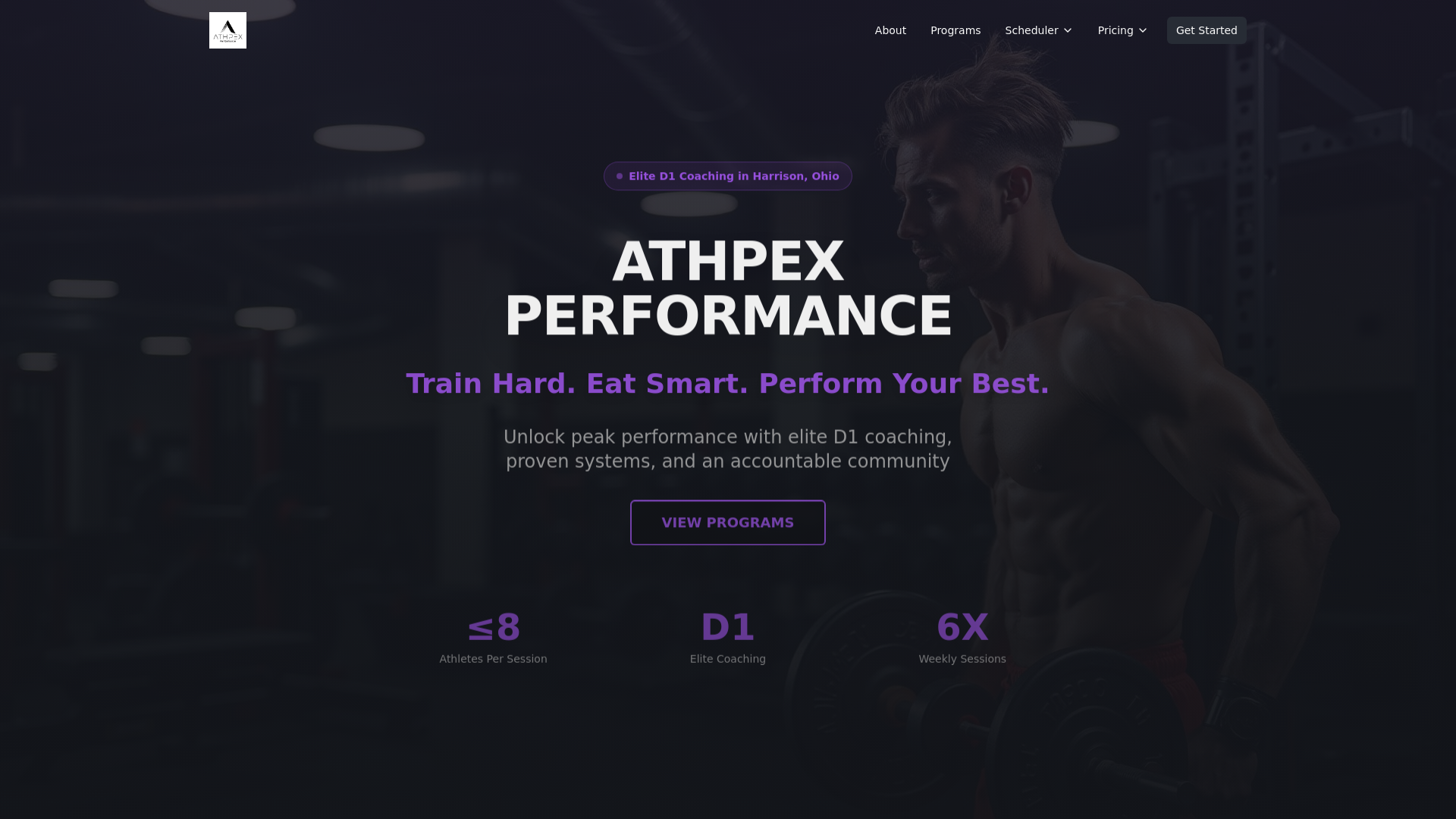Athpex Performance | Elite Athletic Training in Harrison, Ohio