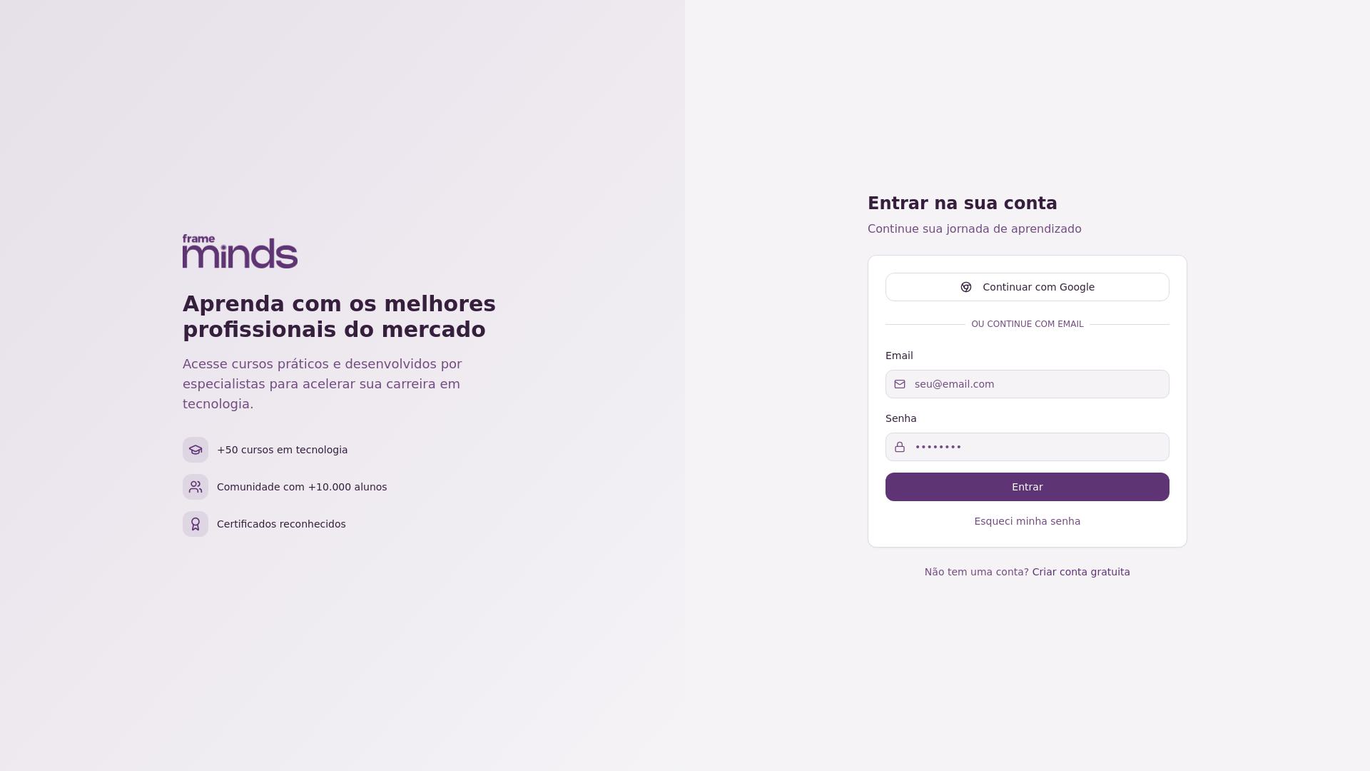 Framework Stacks — Capacitação Prática em Tecnologia