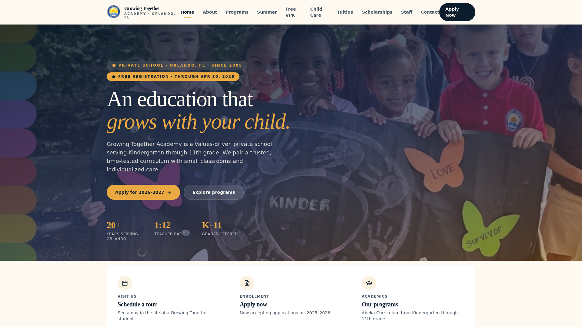 Growing Together Academy PreSchool and Private School, Virtual School K to 12th