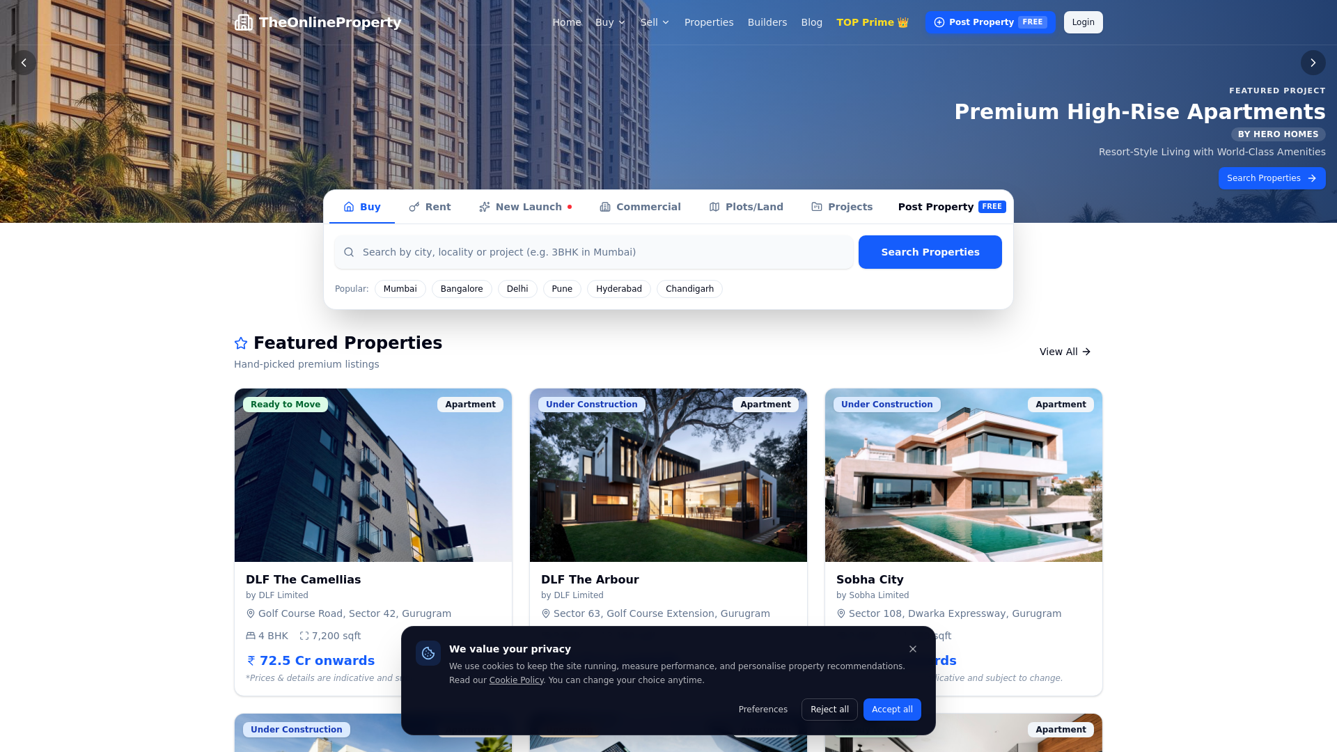 Login — TheOnlineProperty