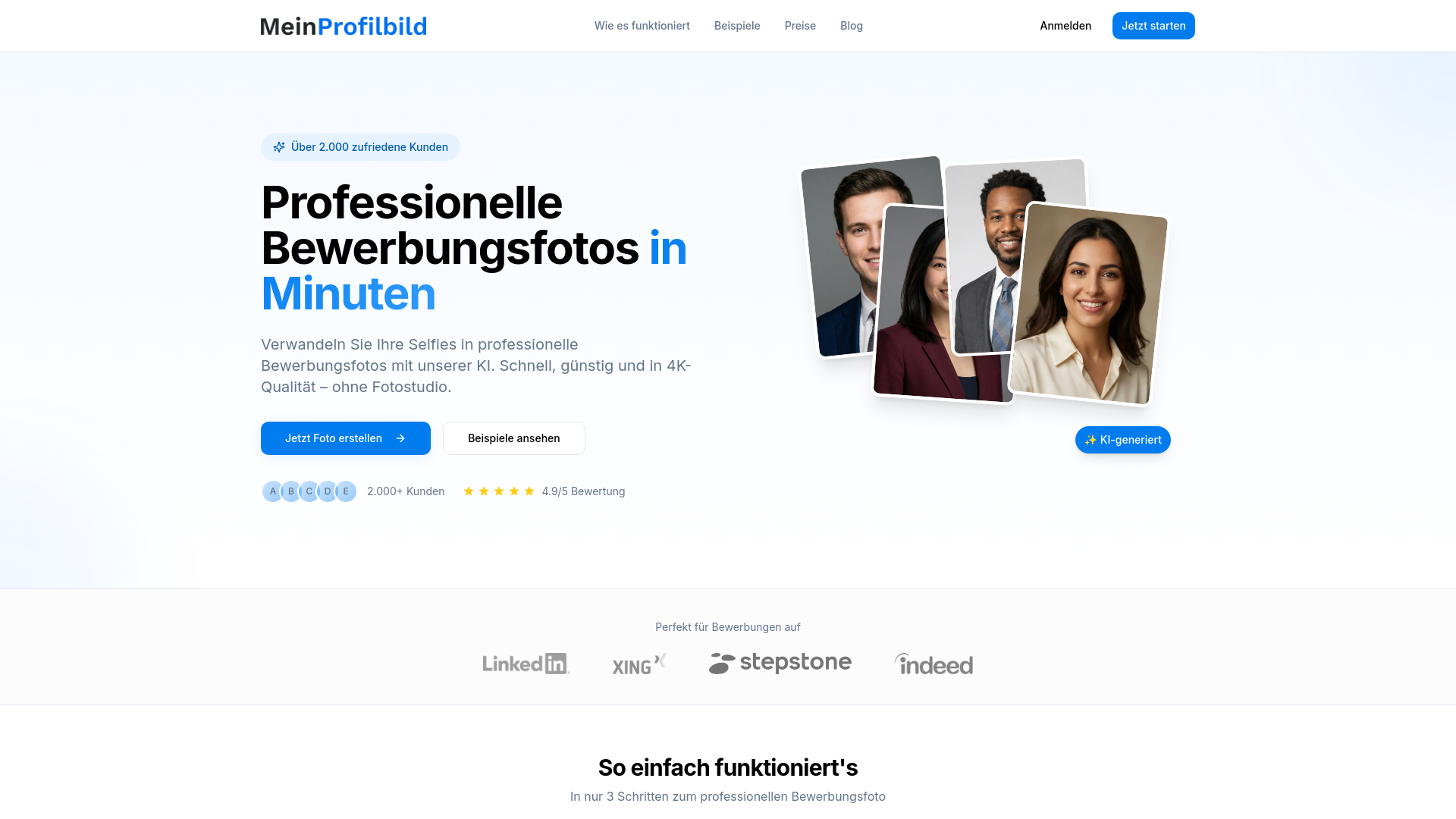 Logotipo de MeinProfilbild.de