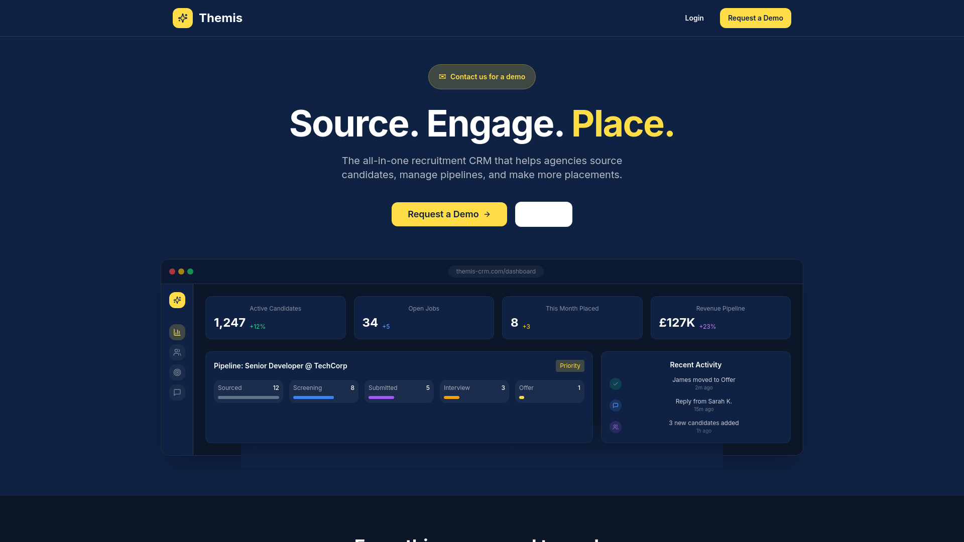 Themis | Source. Engage. Place.