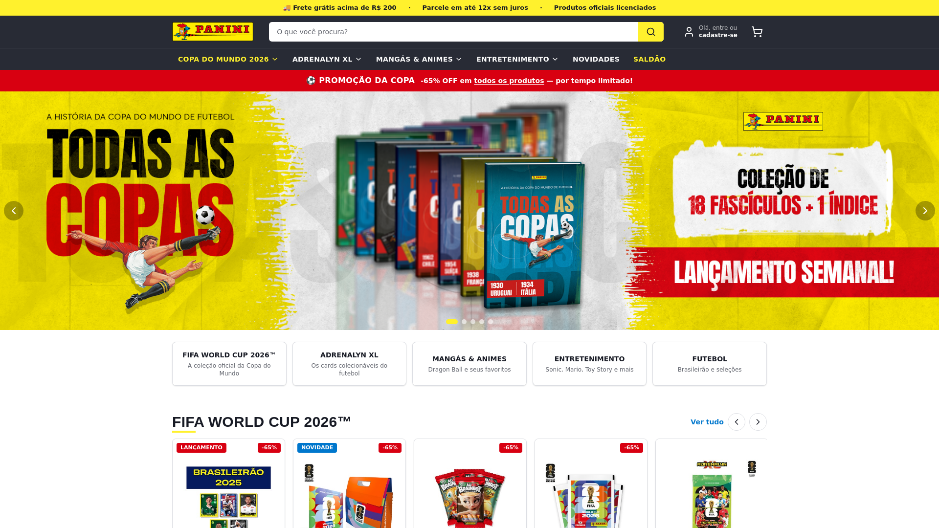 Adrenalyn XL — Panini Brasil