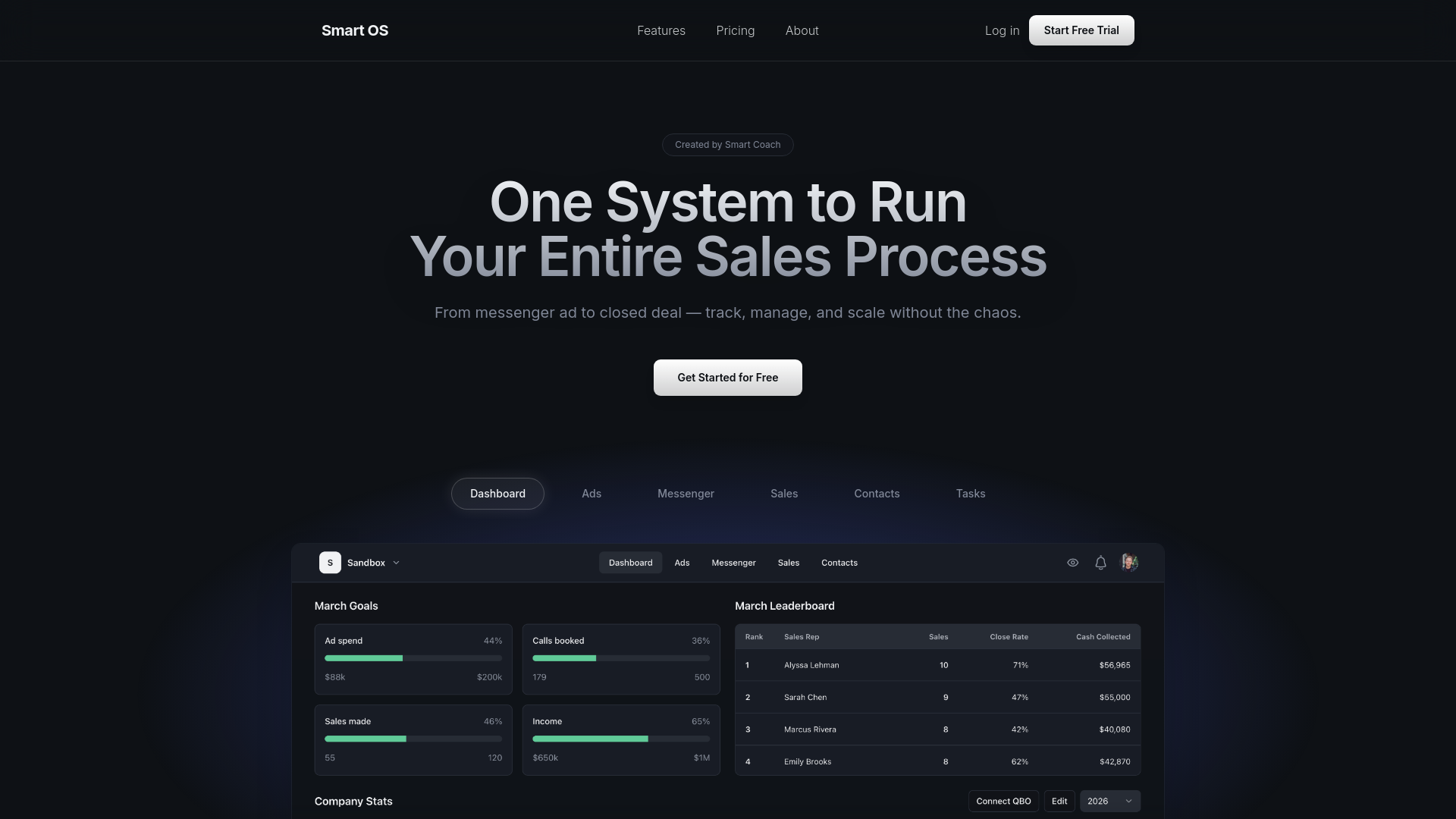 Smart OS — The Operating System for Online Coaches