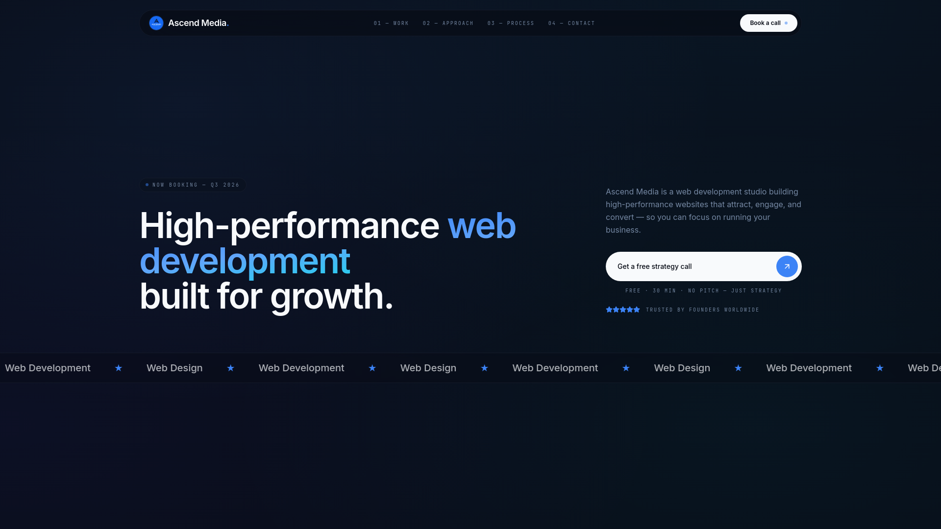 Ascend Media — High-Performance Web Development