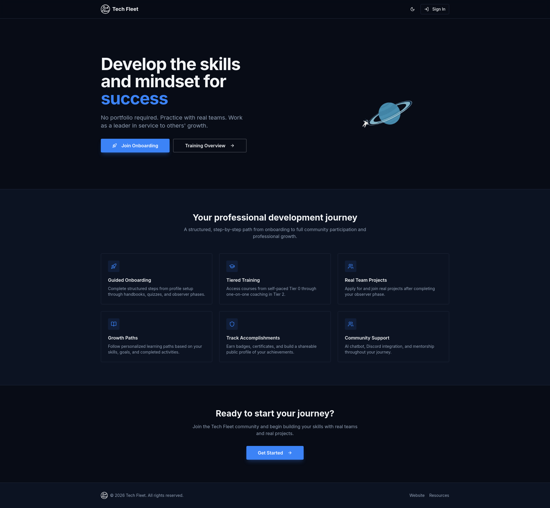 Tech Fleet Network Platform | Agile Practice and Teamwork For All