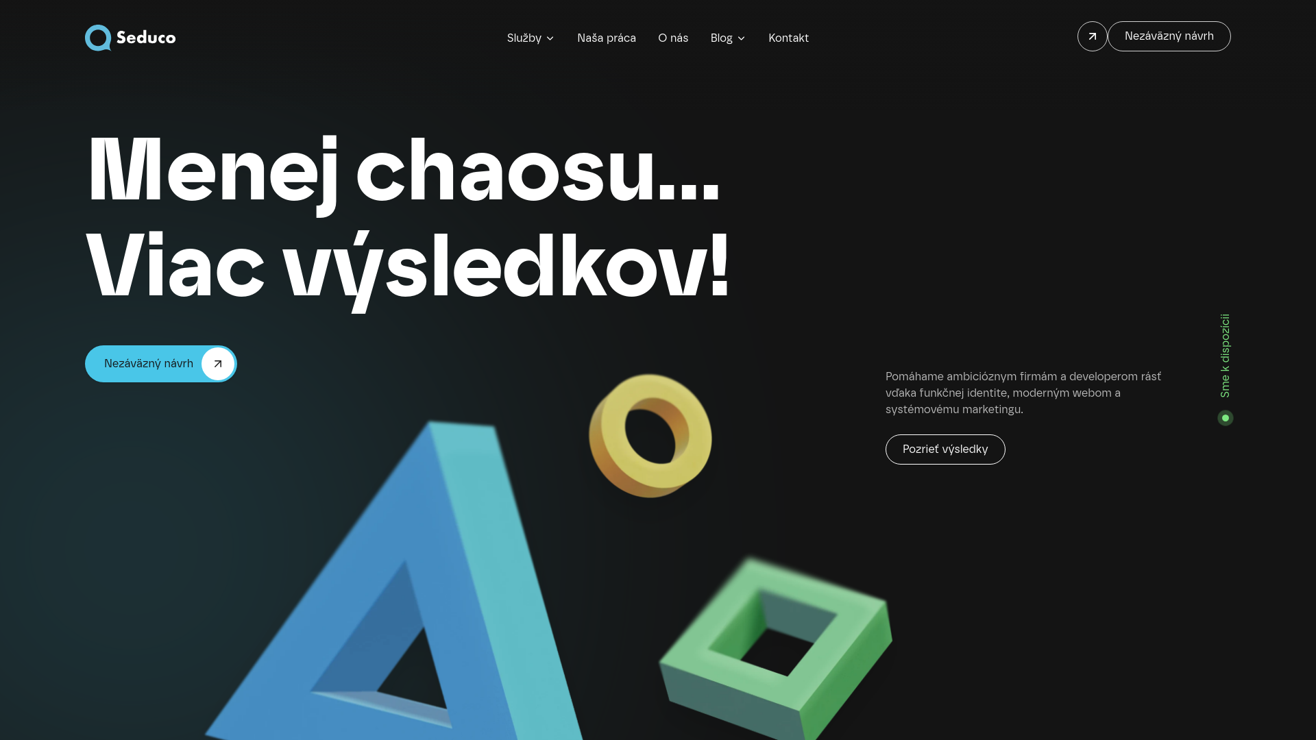 Seduco website preview