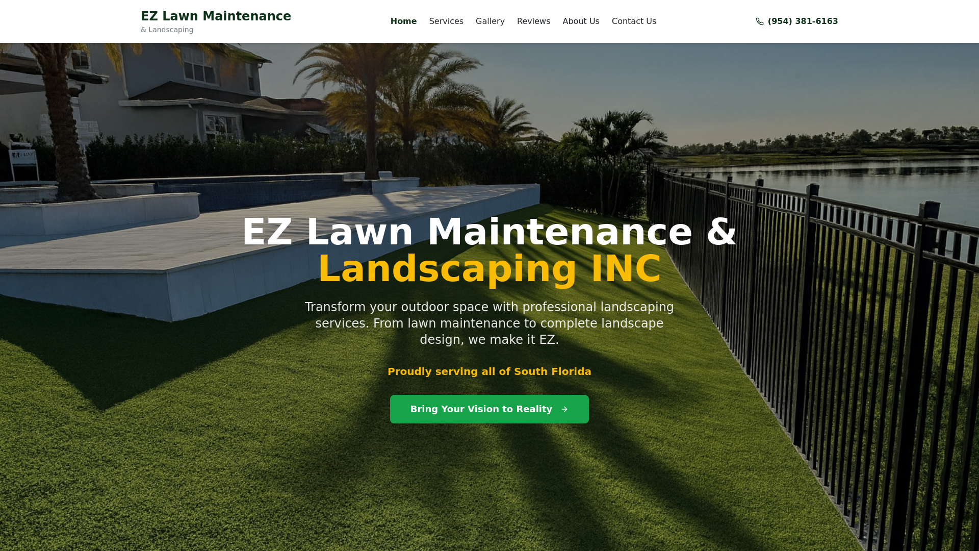 EZ lawn Maintenance & landscaping INC