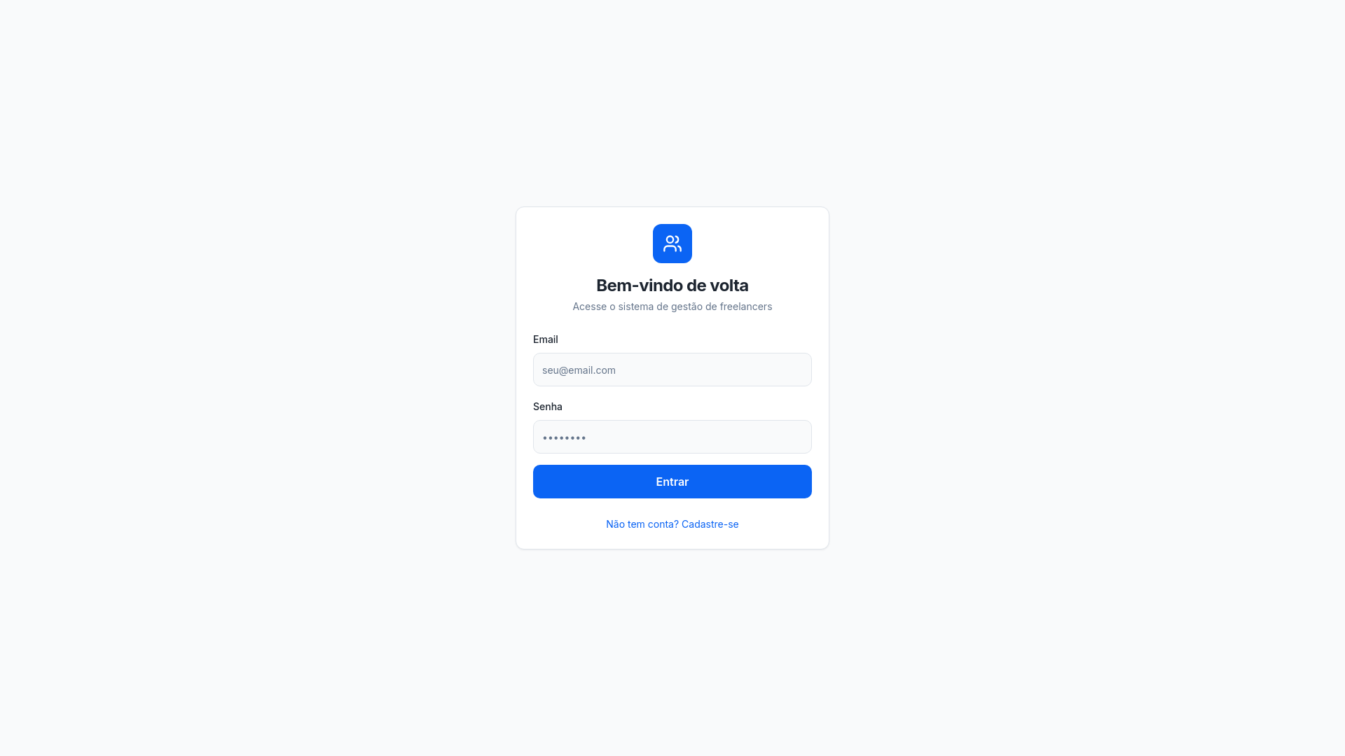 FreeControl — Gestão de Freelancers