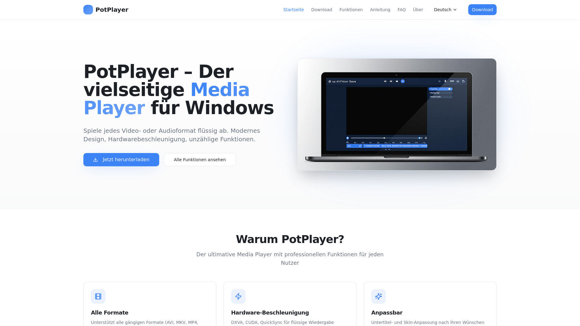 PotPlayer Download – Kostenlos für Windows herunterladen