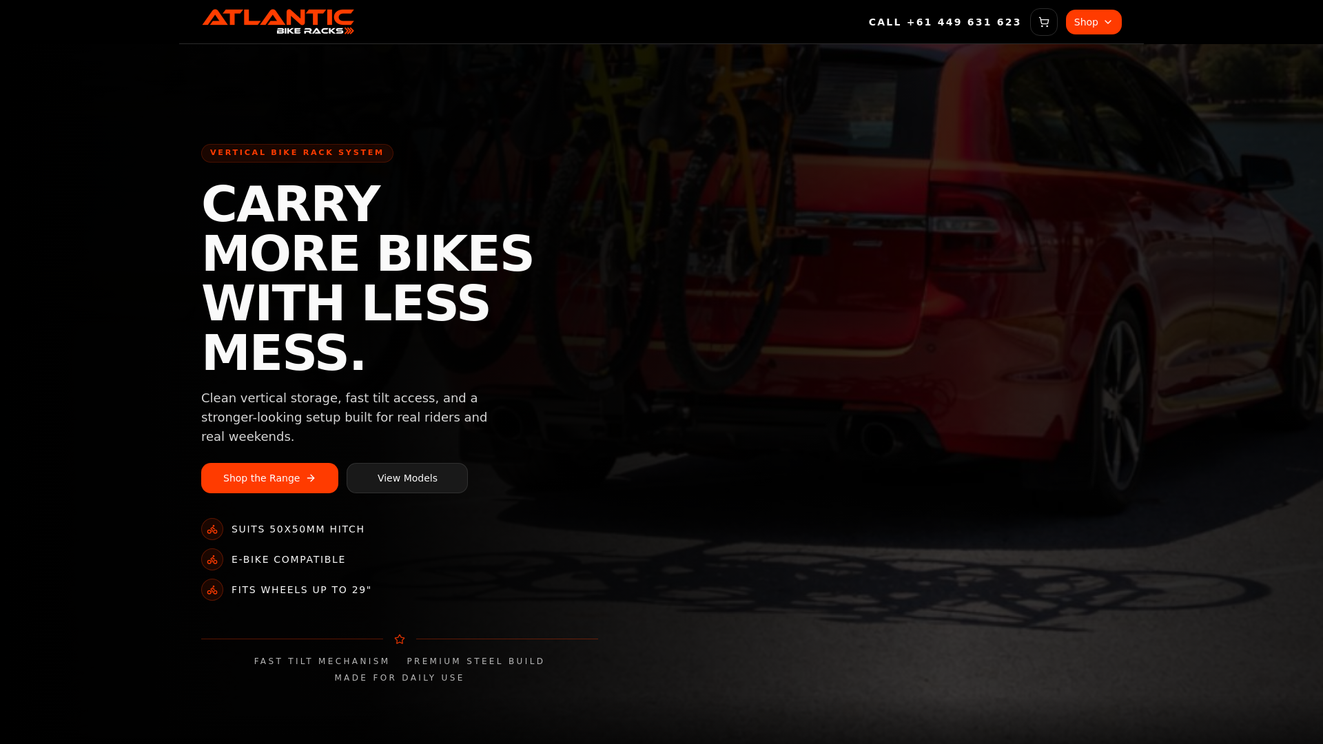 Atlantic Bike Racks — Australia's Safest Bike Rack