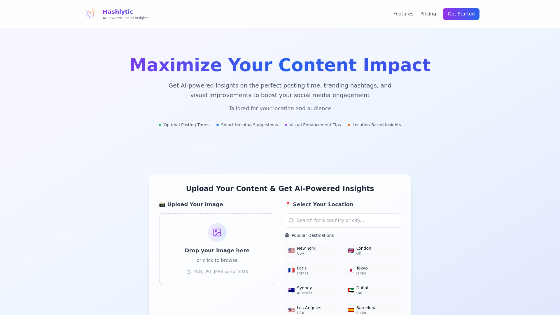 Hashly Hashalytic — AI Instagram Hashtag & Posting Time Tool
