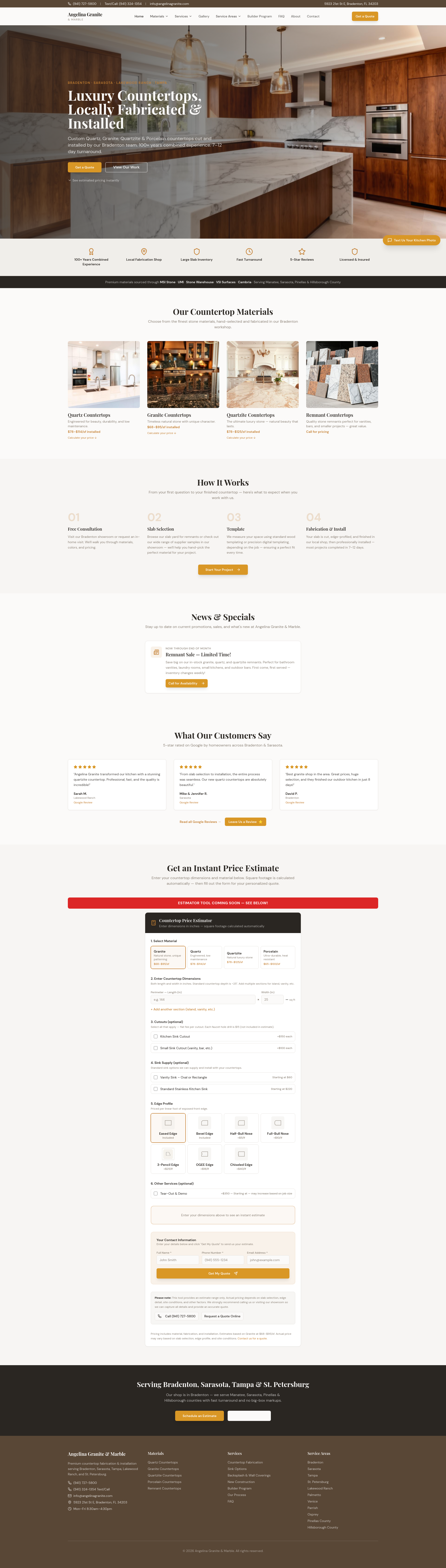 Angelina Granite & Marble