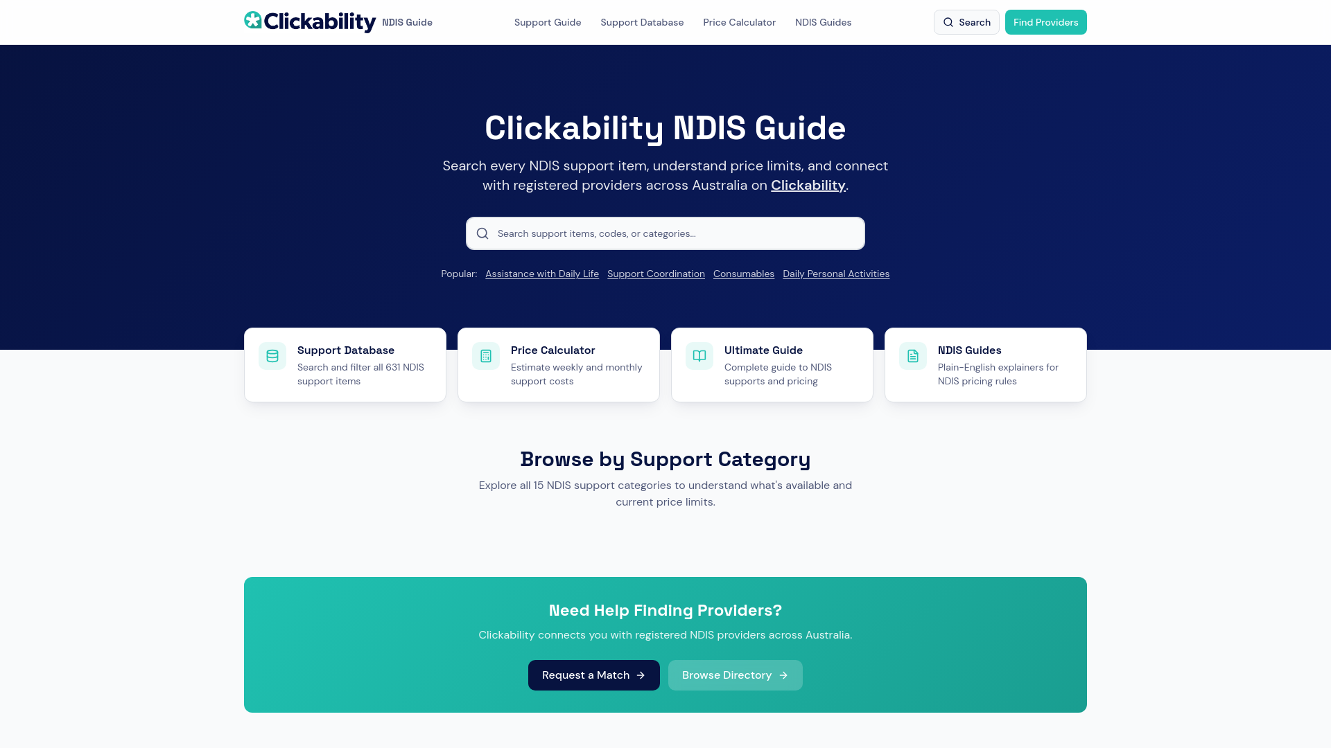 NDIS Core, Capital & Capacity Building Supports Explained | Clickability